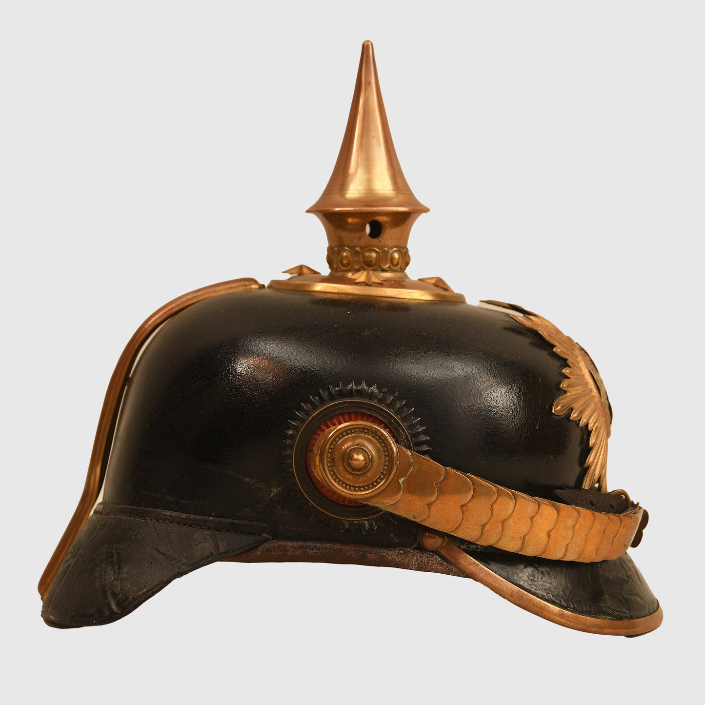 German WWI Mecklenburg Strelitz Reserve Officer’s Helmet