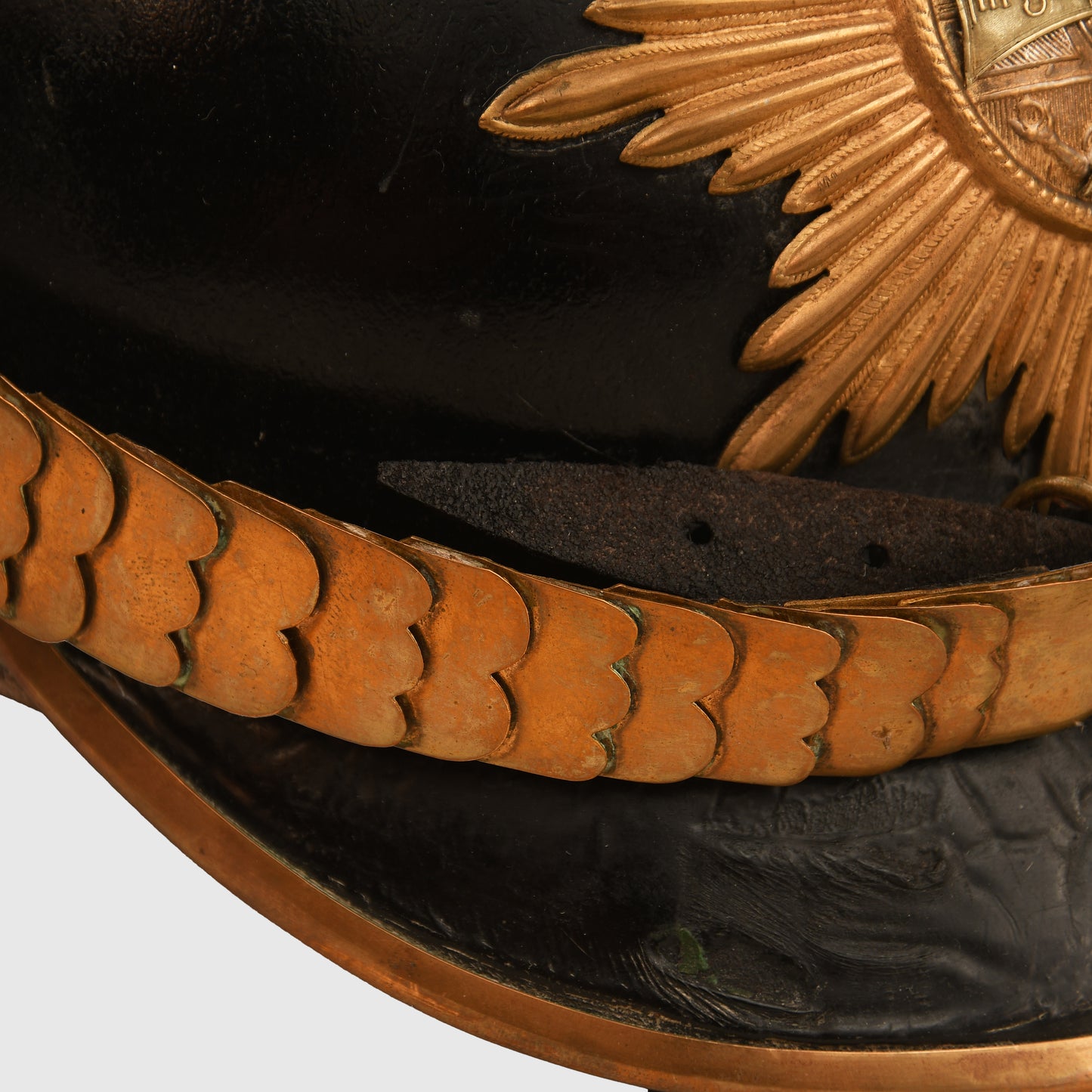 German WWI Mecklenburg Strelitz Reserve Officer’s Helmet