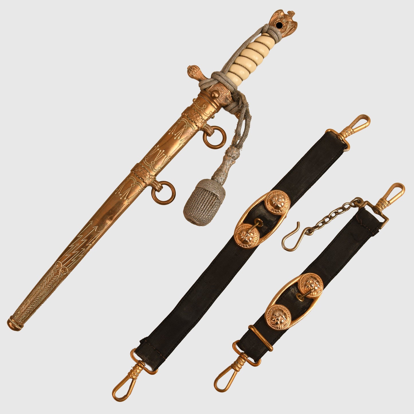 German WWII Kriegsmarine Officers Display Piece