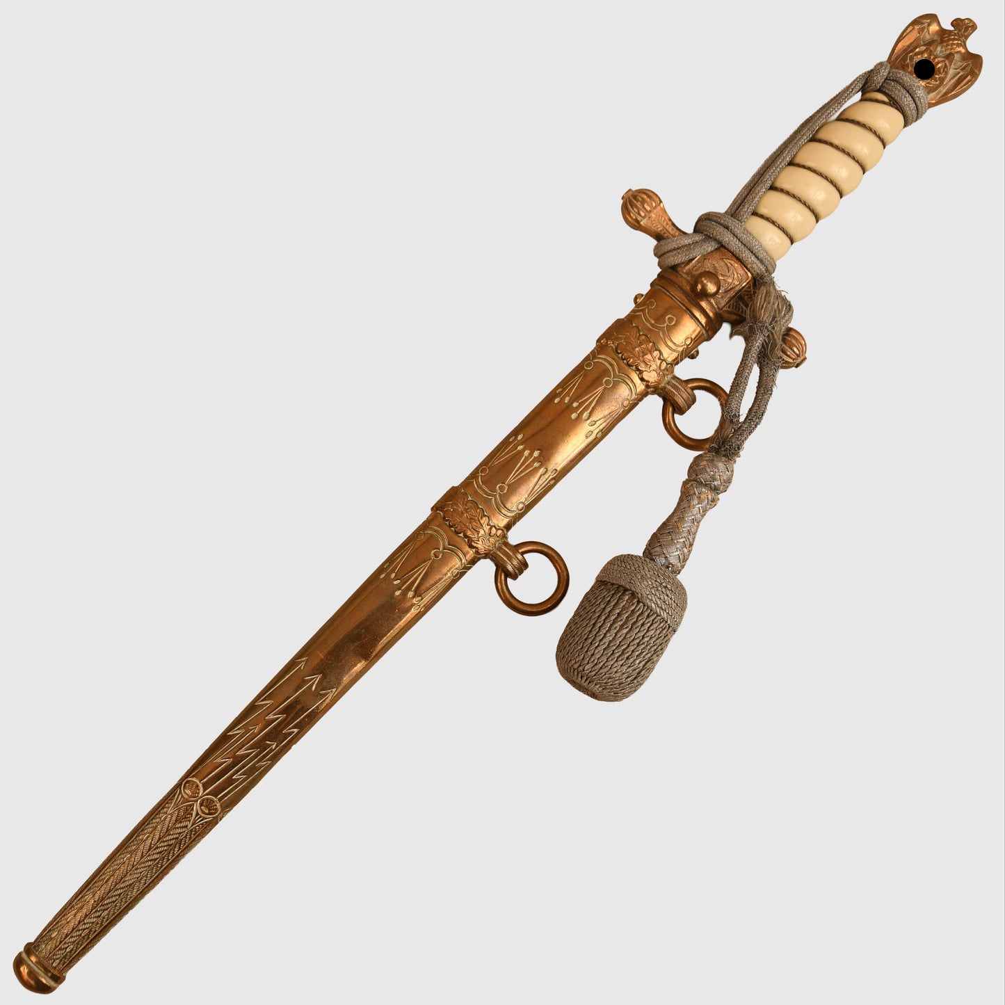 German WWII Kriegsmarine Officers Display Piece