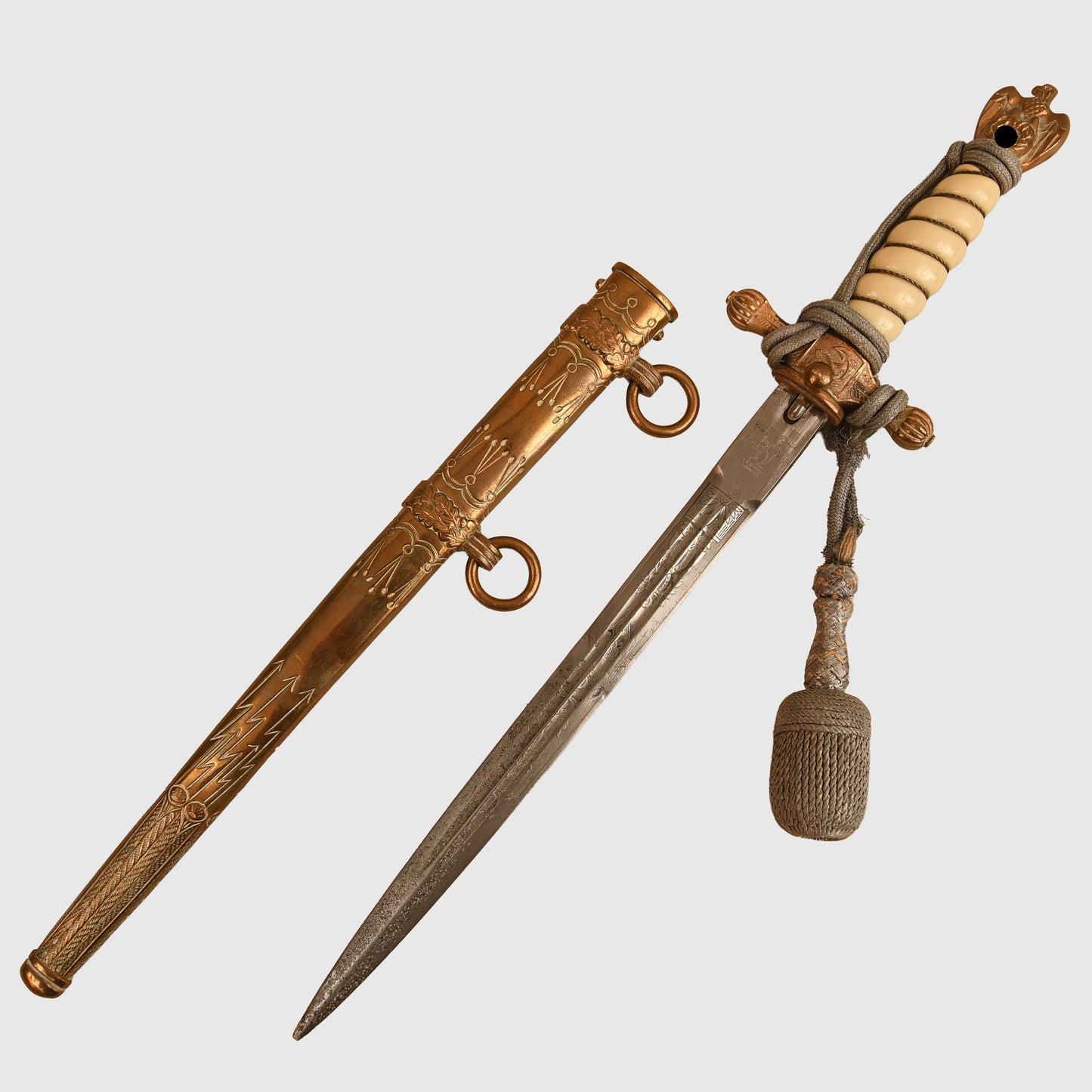German WWII Kriegsmarine Officers Display Piece
