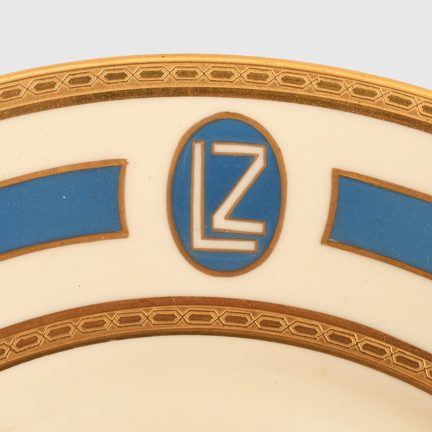 German WWII Graf Zeppelin Porcelain – Set of Three