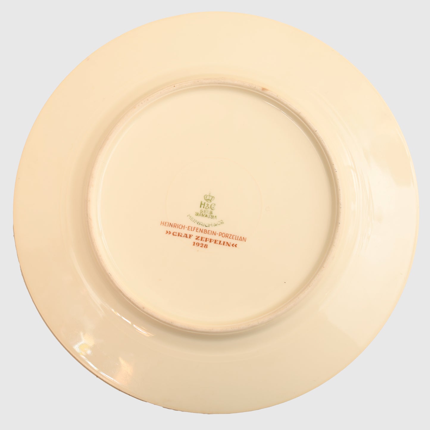 German WWII Graf Zeppelin Porcelain – Set of Three