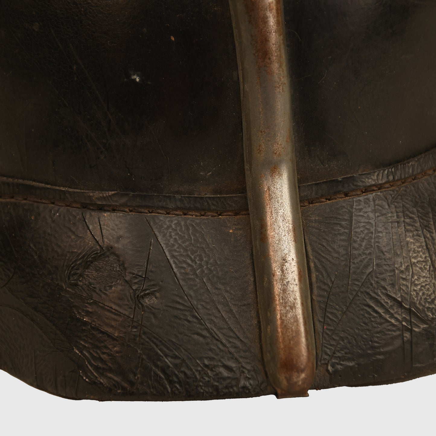 German WWI Prussian Enlisted Ranks Artillery Pickelhaube