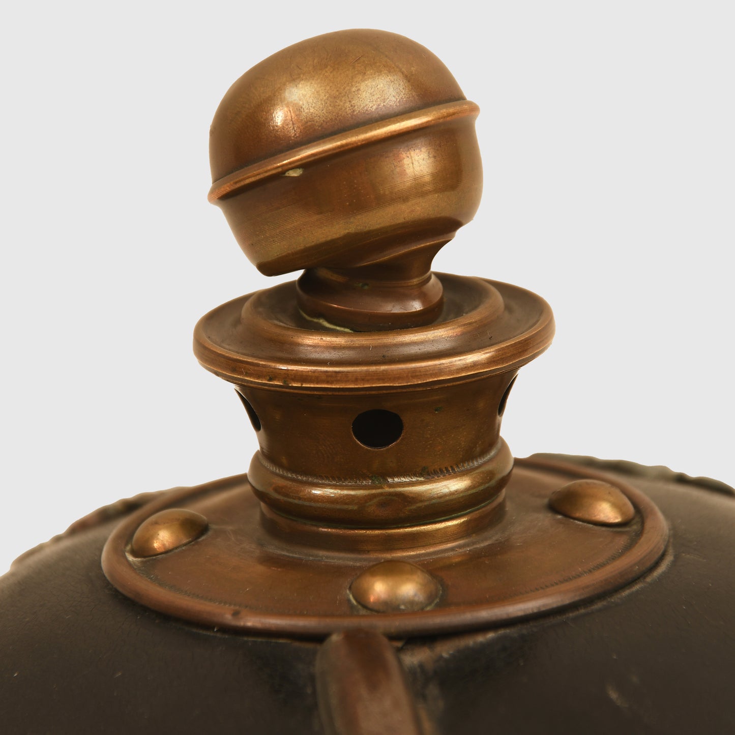 German WWI Prussian Enlisted Ranks Artillery Pickelhaube