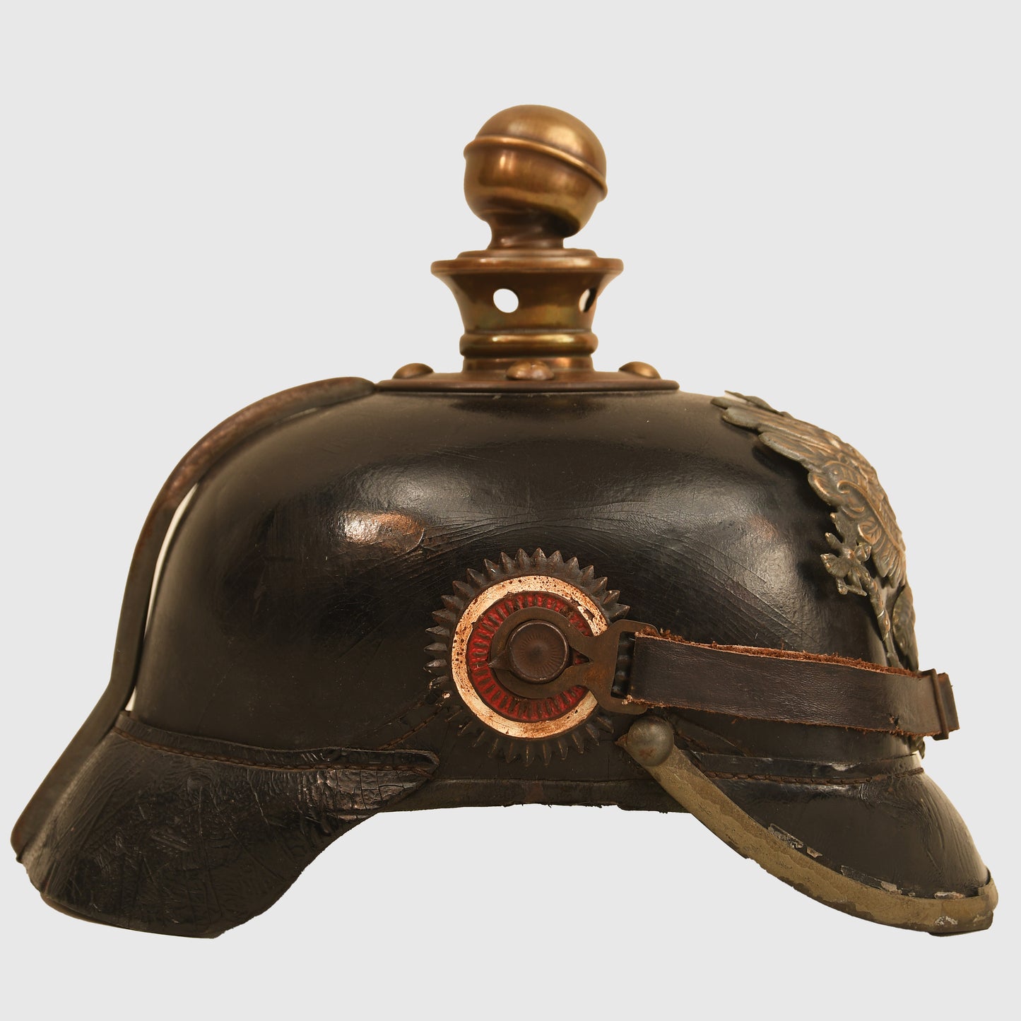 German WWI Prussian Enlisted Ranks Artillery Pickelhaube
