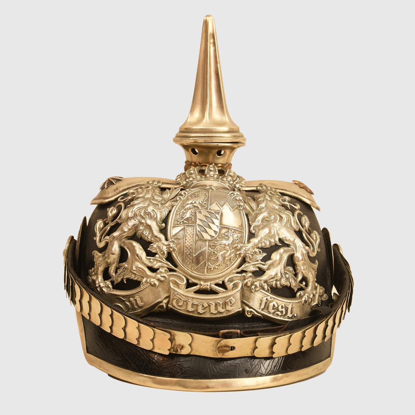 German WWI Bavarian Leib Regiment Officers Pickelhaube