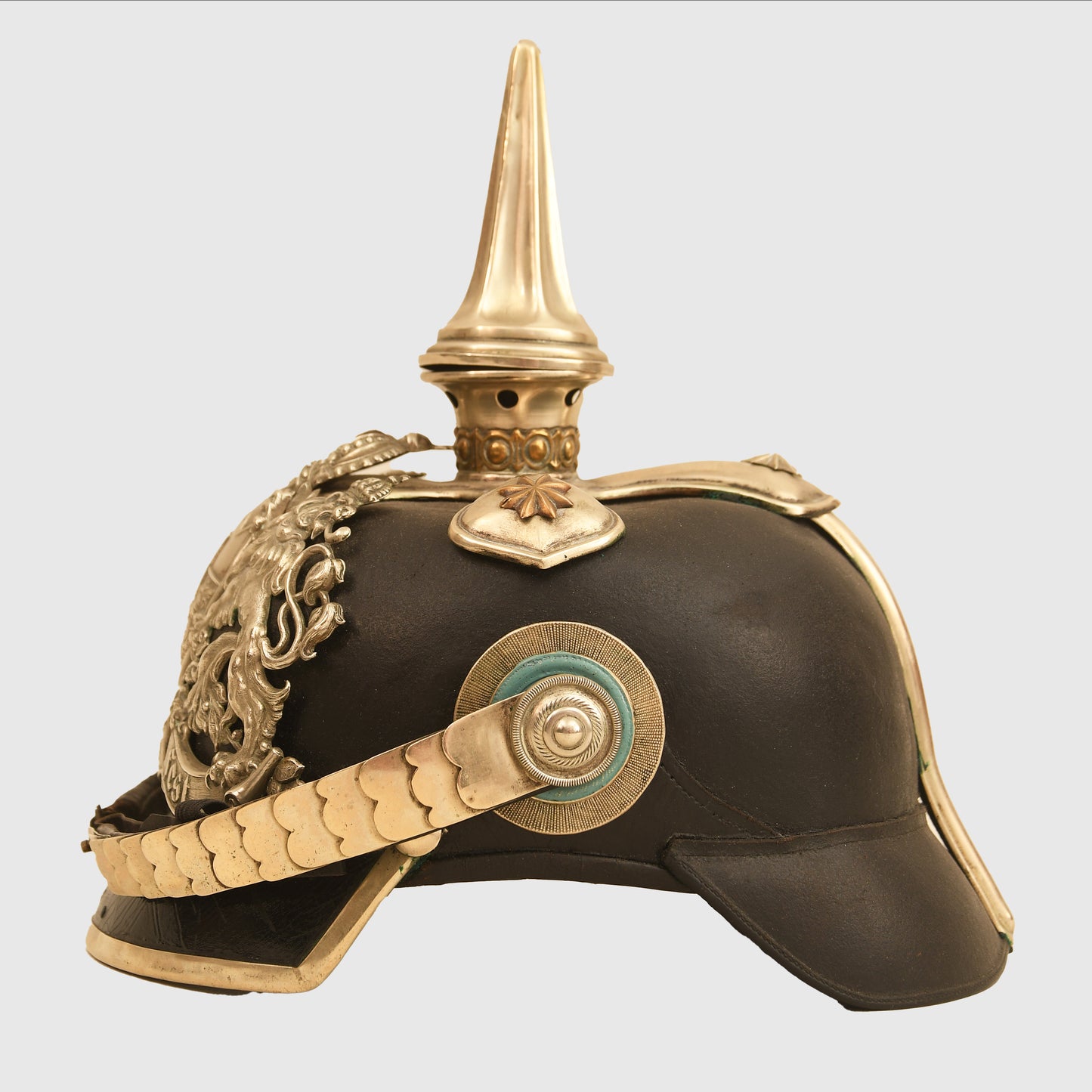 German WWI Bavarian Leib Regiment Officers Pickelhaube