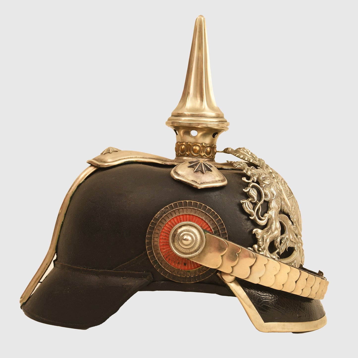 German WWI Bavarian Leib Regiment Officers Pickelhaube