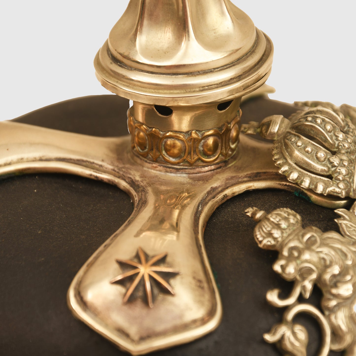 German WWI Bavarian Leib Regiment Officers Pickelhaube