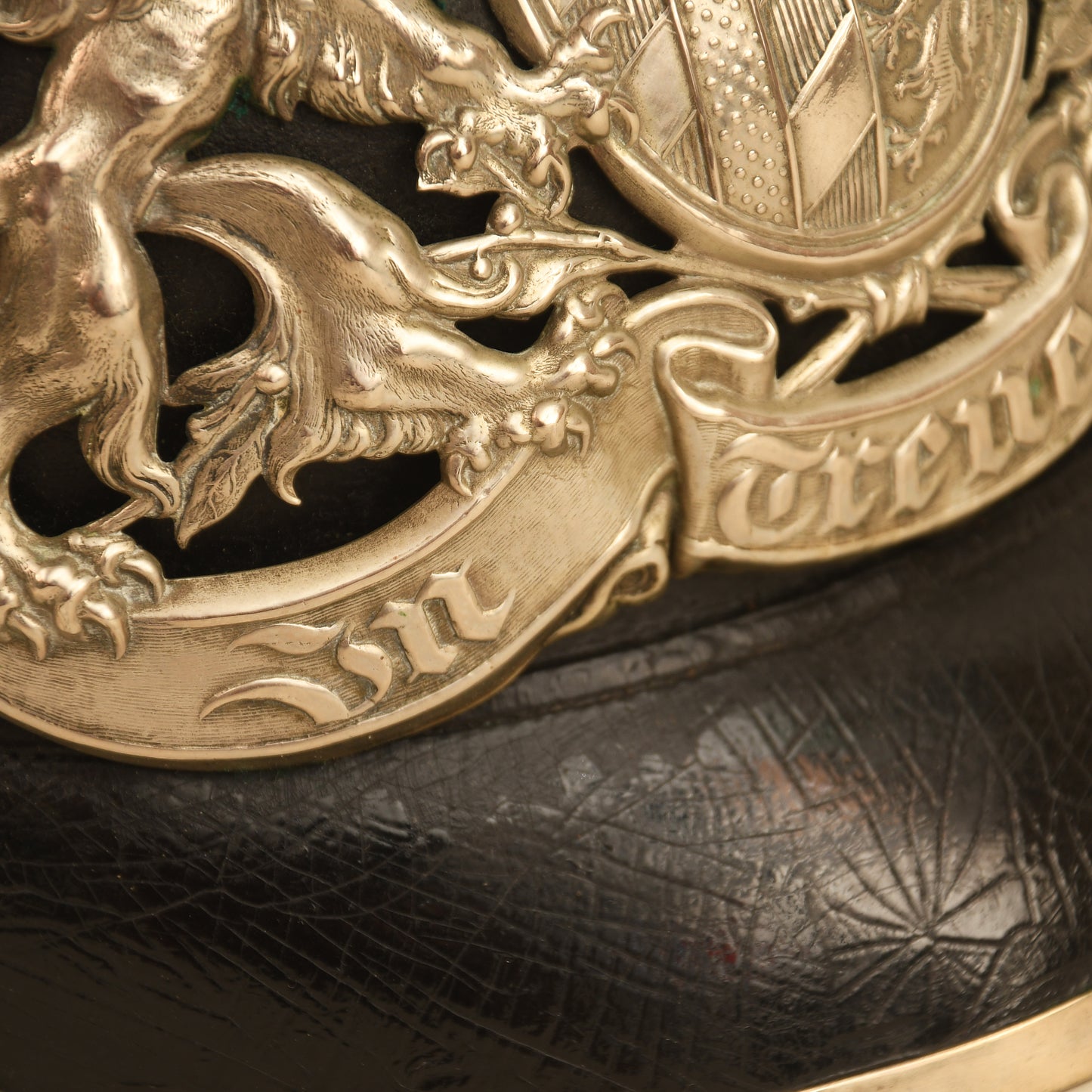 German WWI Bavarian Leib Regiment Officers Pickelhaube