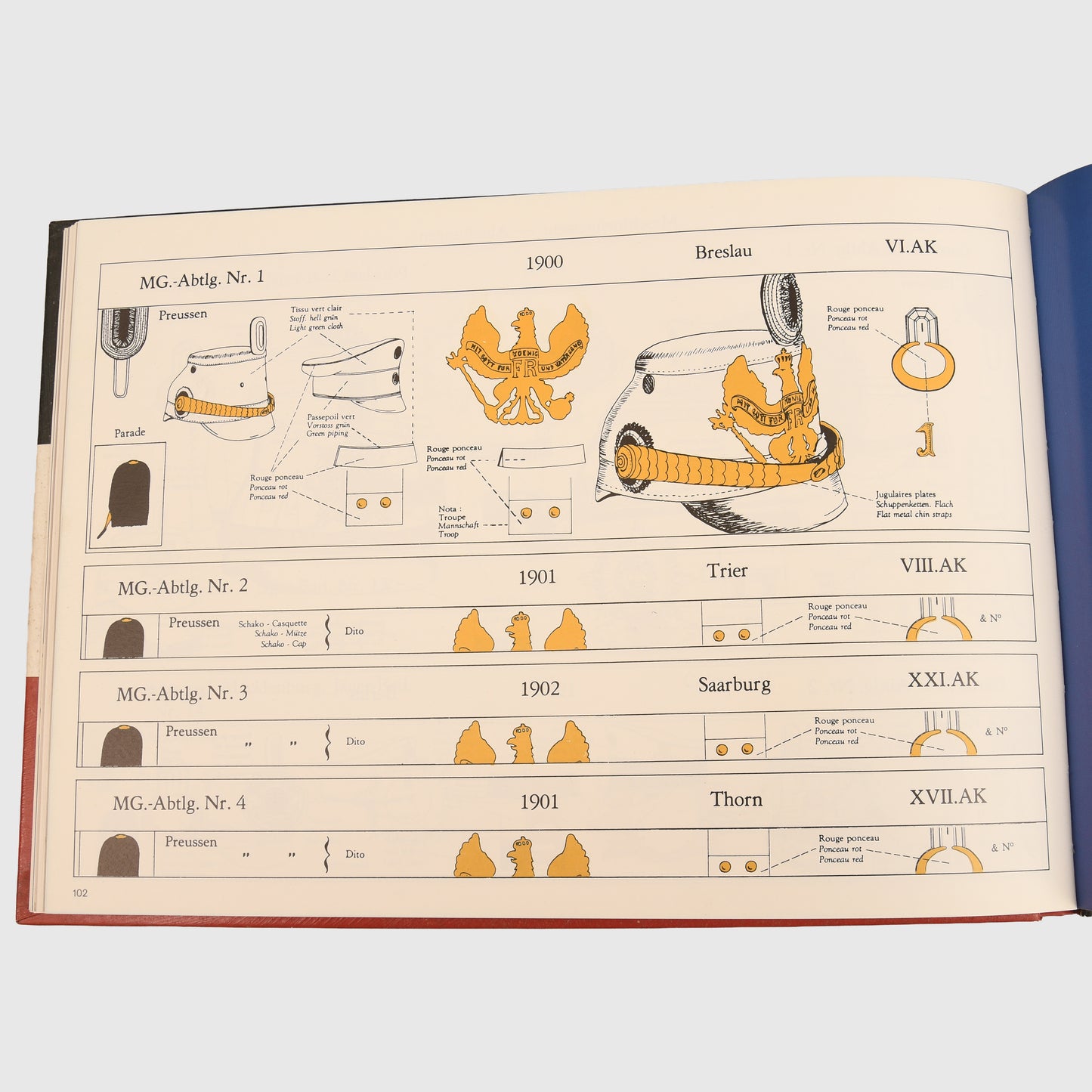 GERMAN WWI PICKELHAUBE BOOK BY DIDIER LAINE