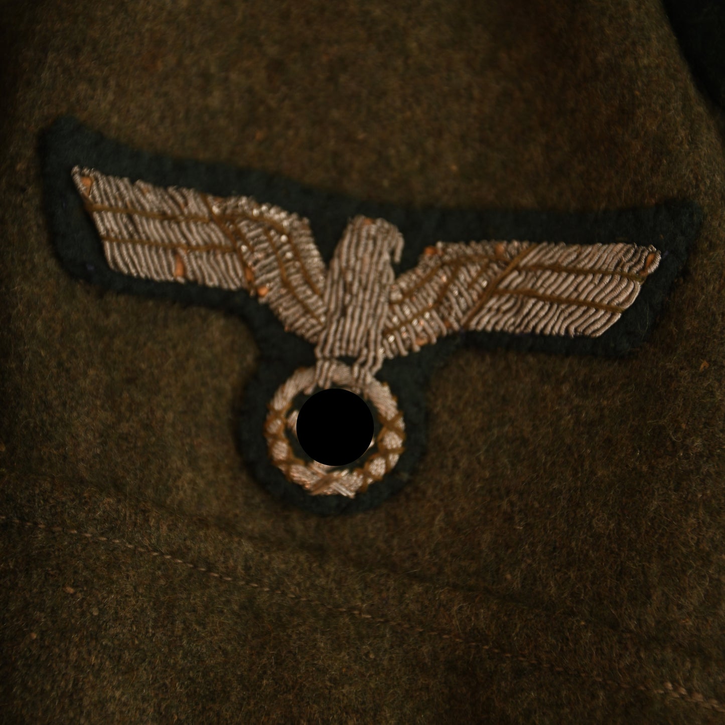 German WWII Mountain Troop Officers Uniform, Identified