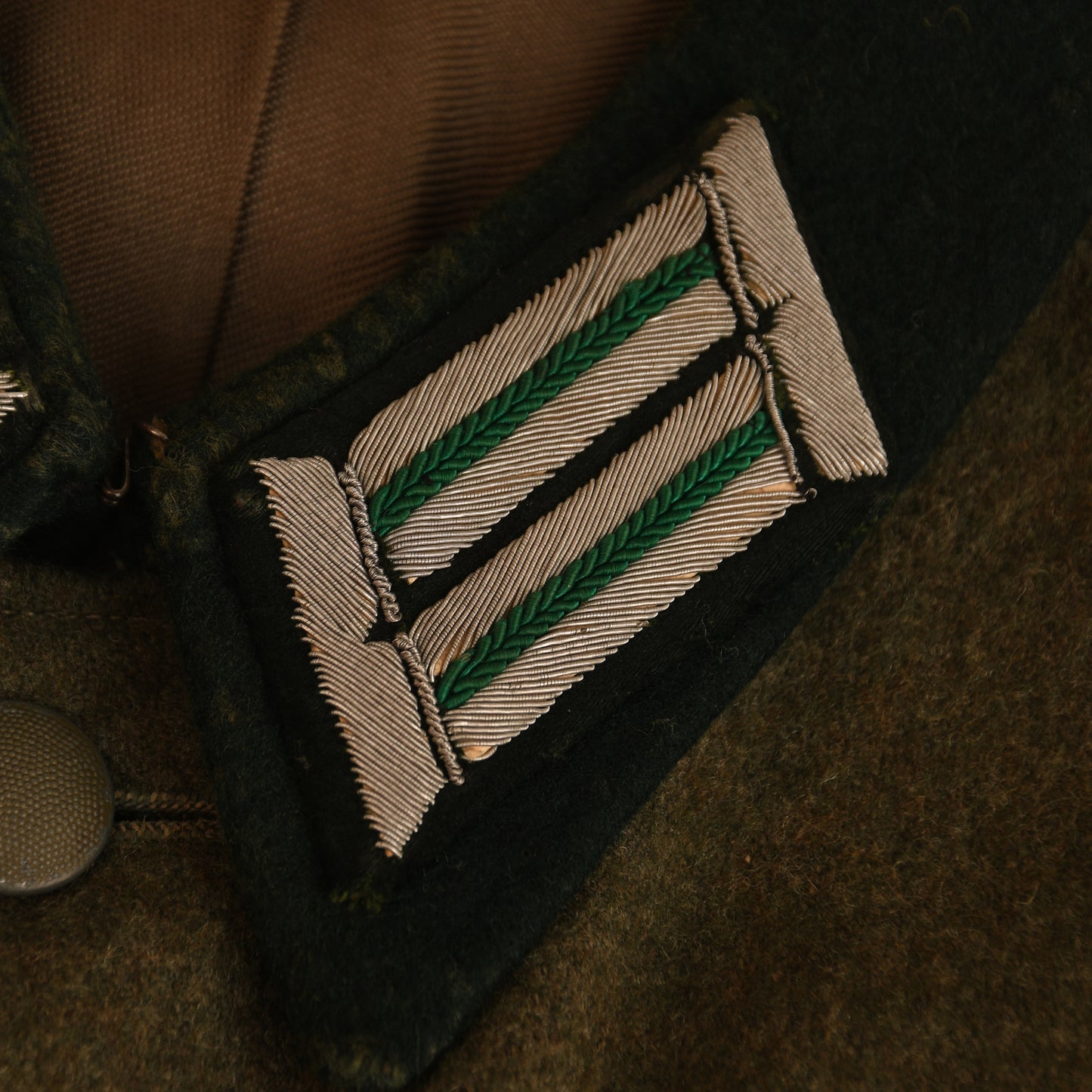 German WWII Mountain Troop Officers Uniform, Identified