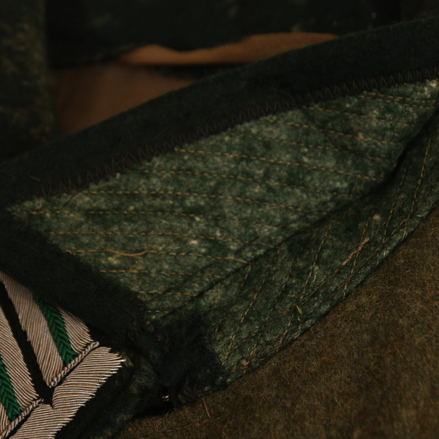 German WWII Mountain Troop Officers Uniform, Identified