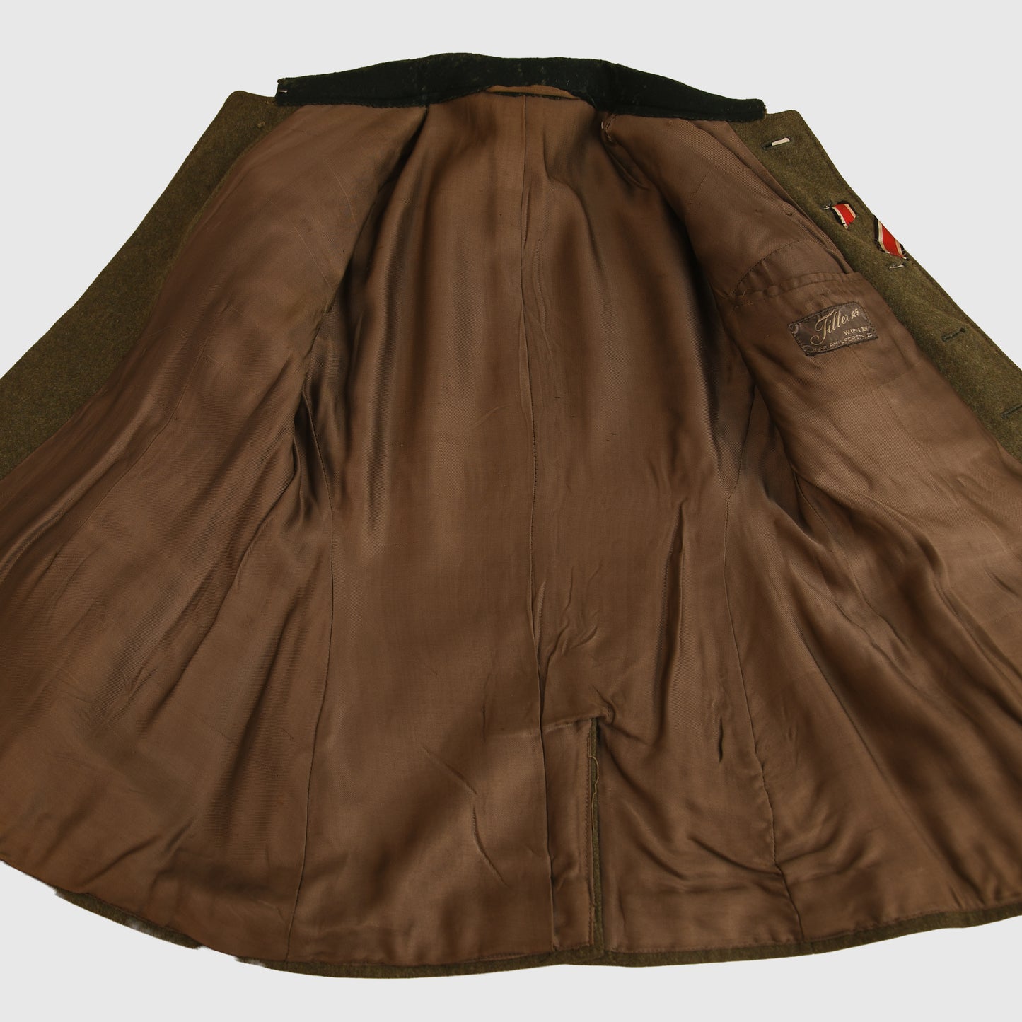 German WWII Mountain Troop Officers Uniform, Identified