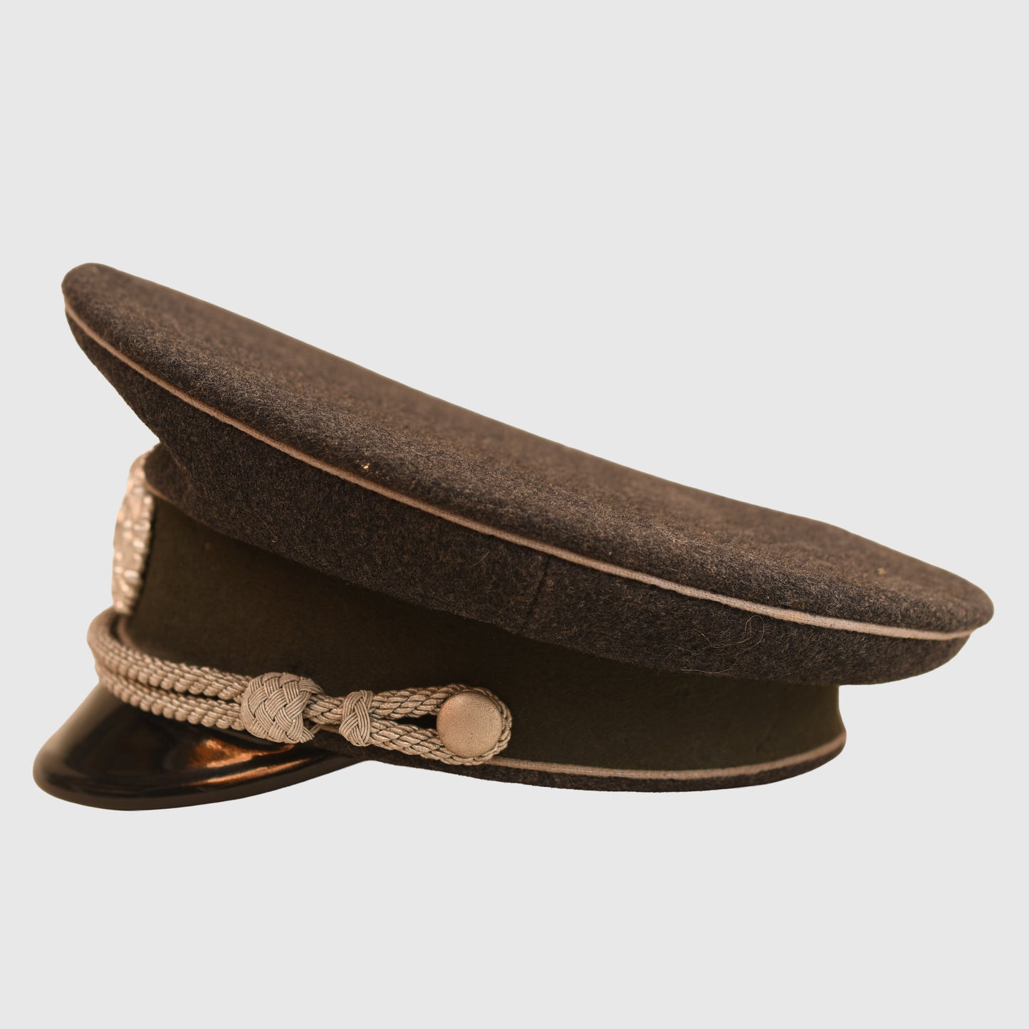 German WWII Red Cross Officers Visor Cap