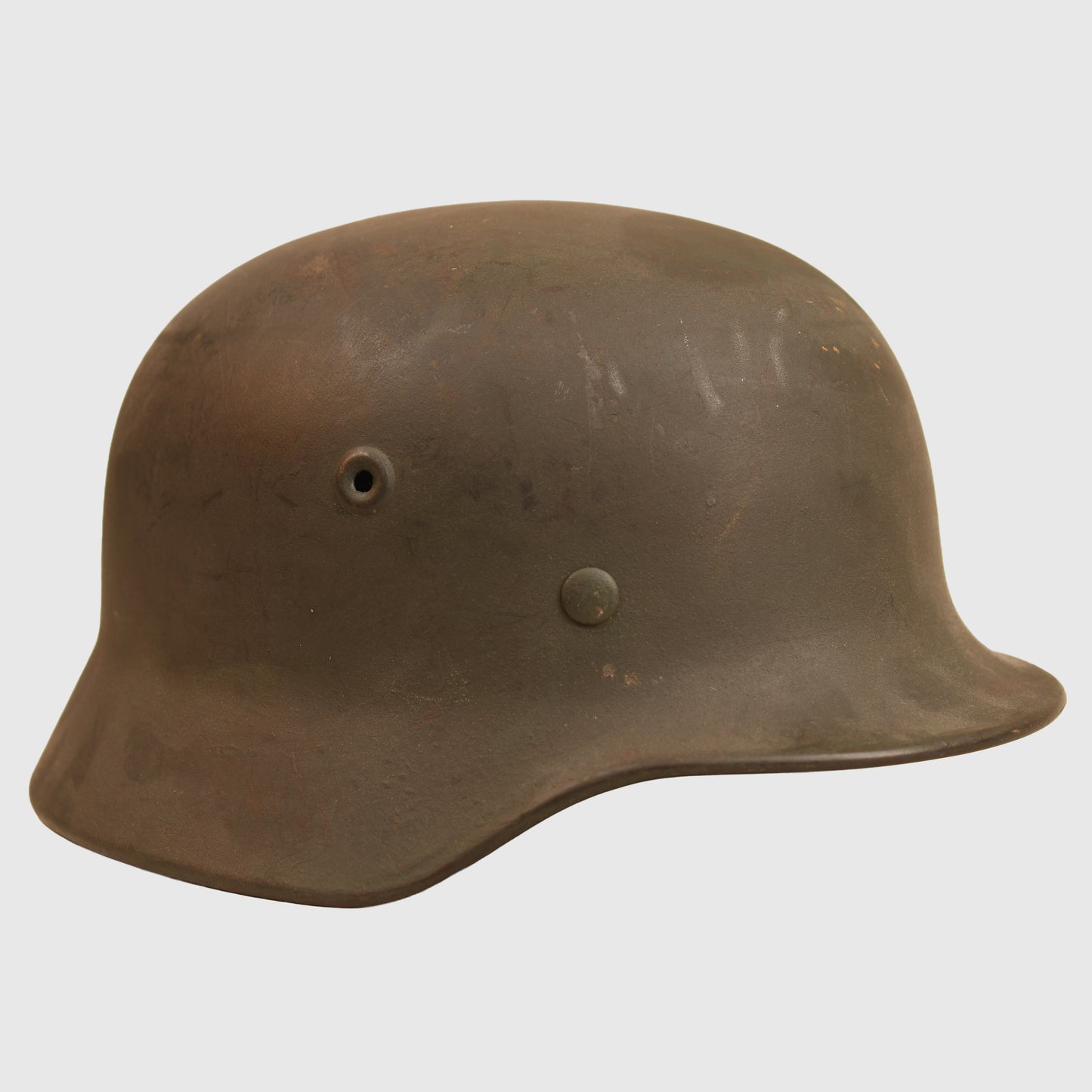 German WWII Army M40 Huge Size Single Decal Combat Helmet