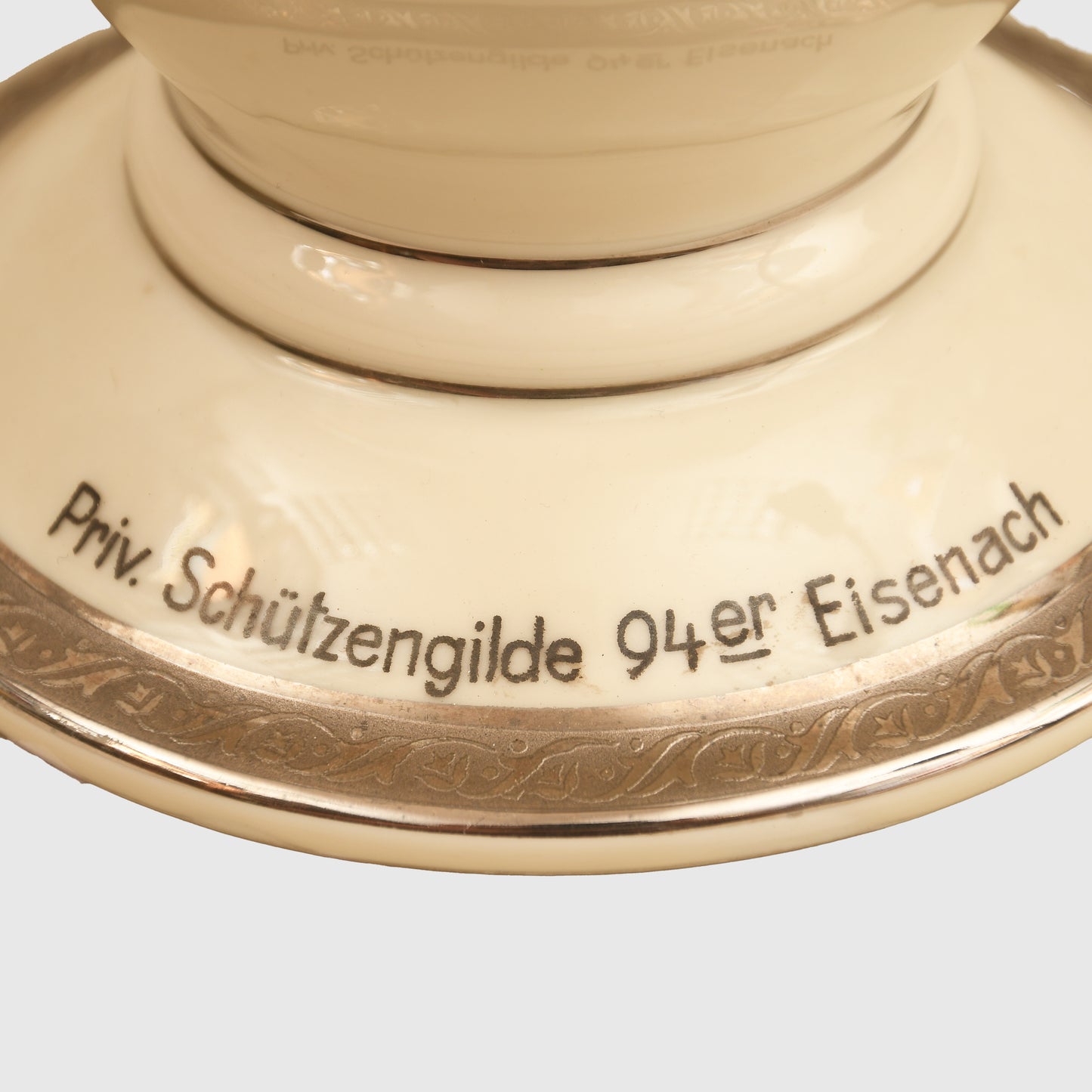 German WWII Shooting Association Porcelain – Set of Three Items