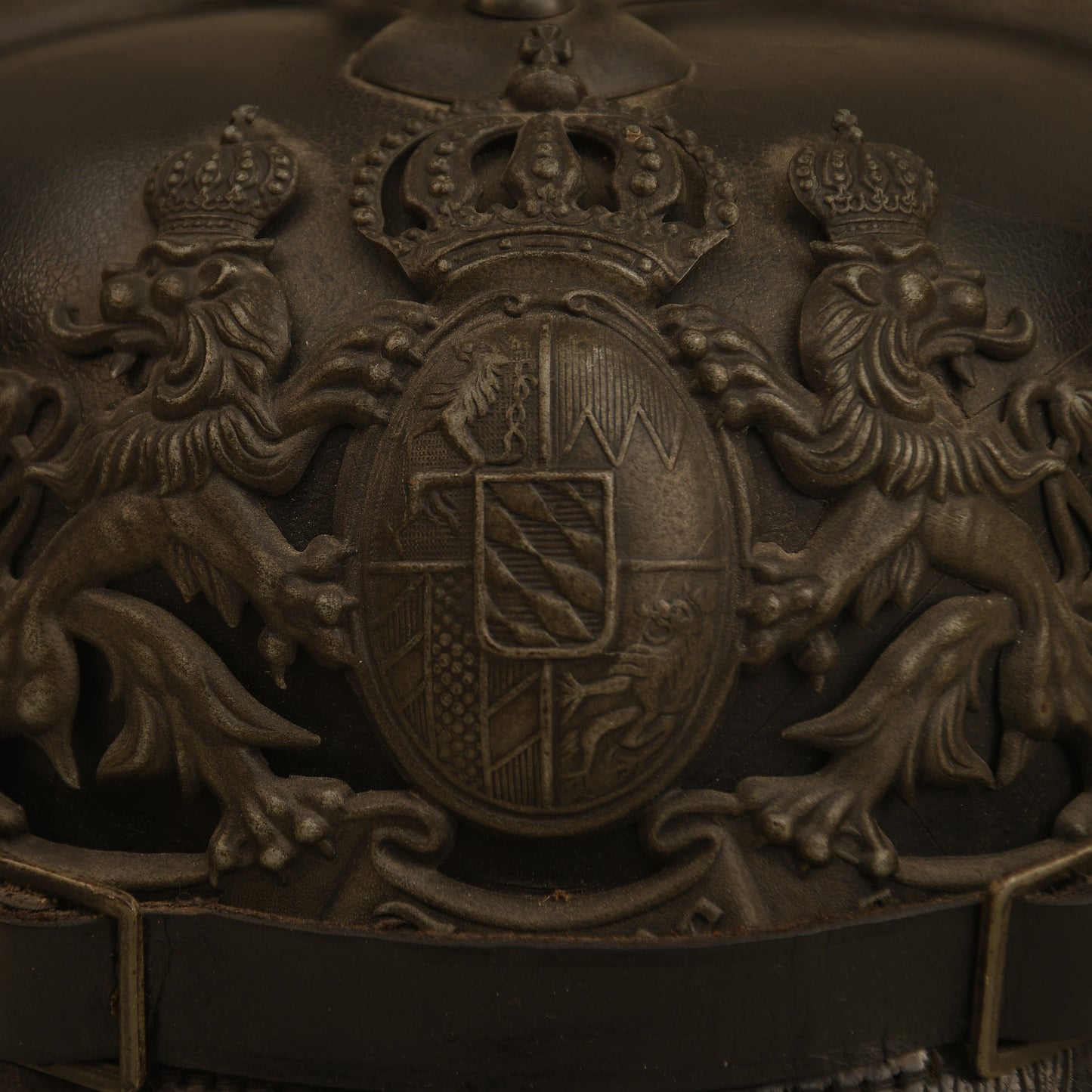 German WWI Bavarian Chevauleger Enlisted Ranks Helmet