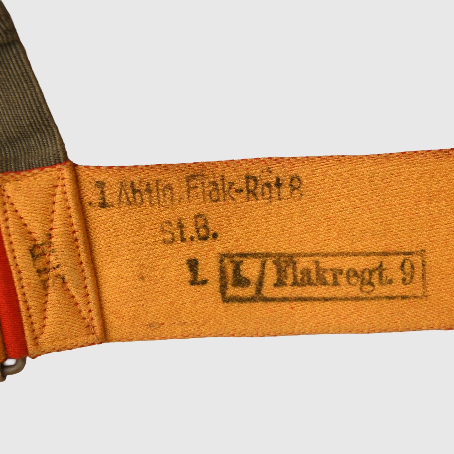 German WWII Luftwaffe Single Decal Combat Helmet with Manoeuvre Band Fitted