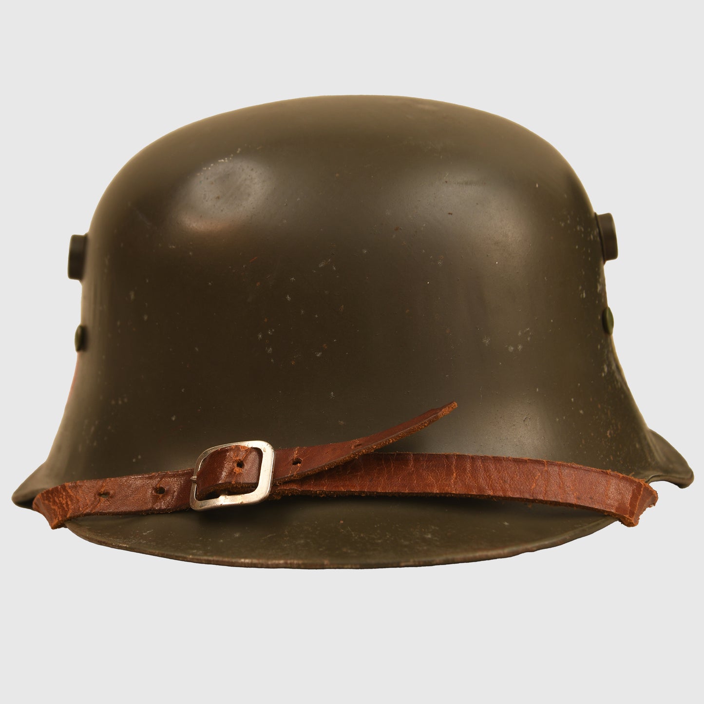 German WWII Child’s Steel Helmet in Original Delivery Box