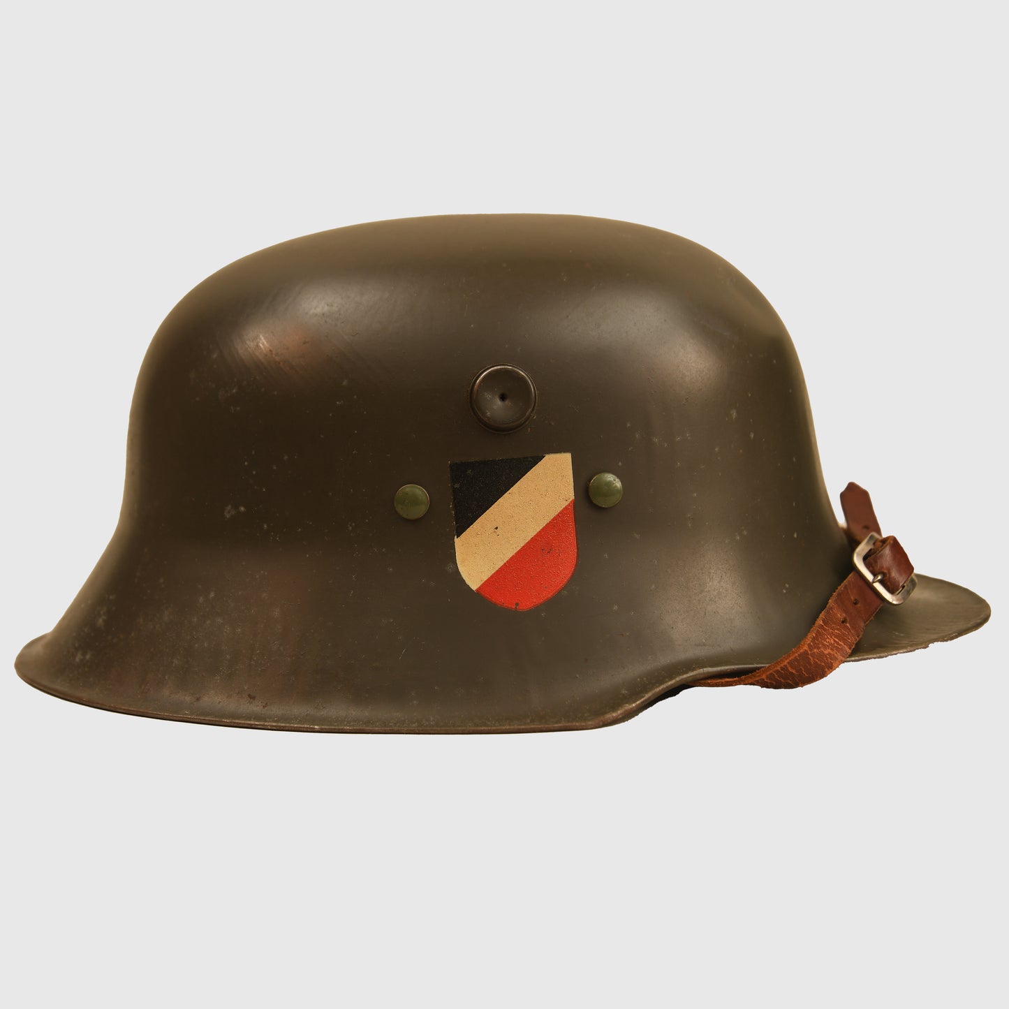 German WWII Child’s Steel Helmet in Original Delivery Box