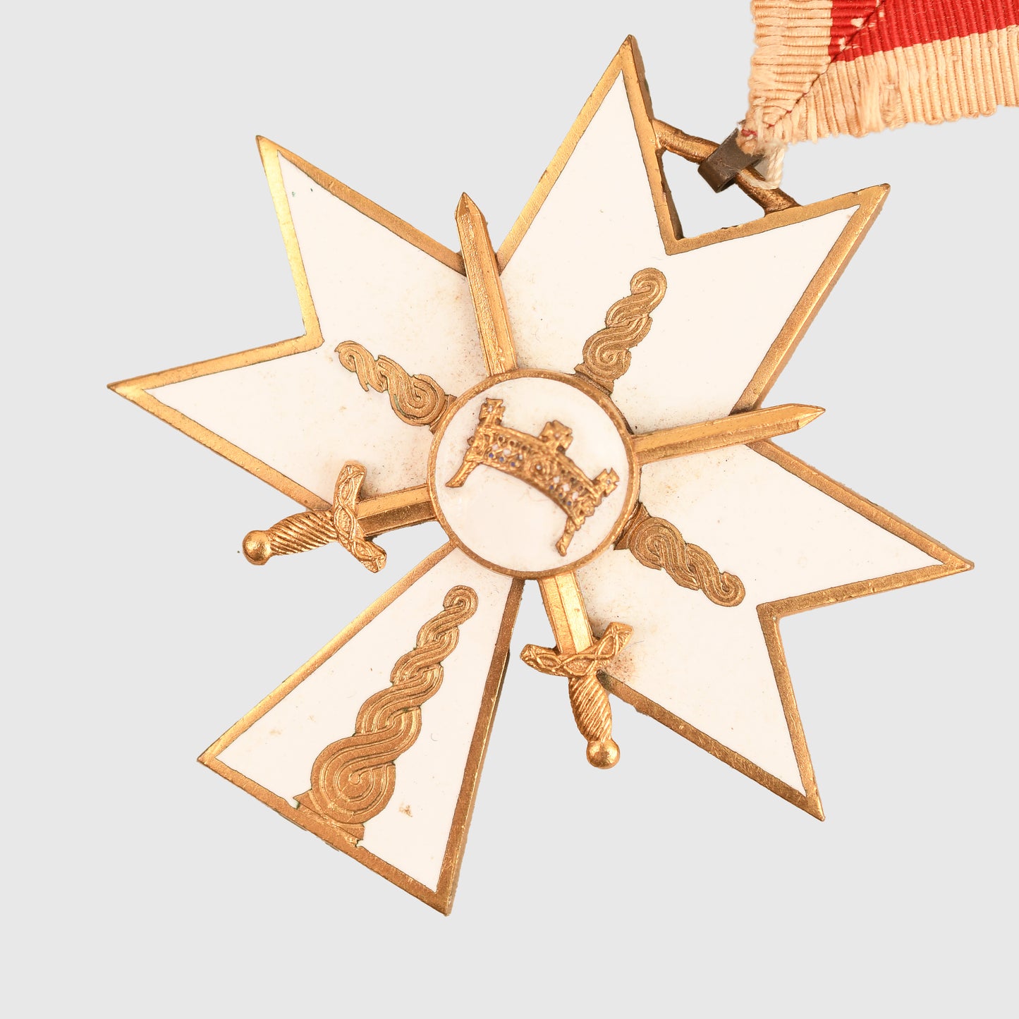 German Croat WWII Croatian Knights Cross with Swords of the Order of King Zvonimir 1st Class