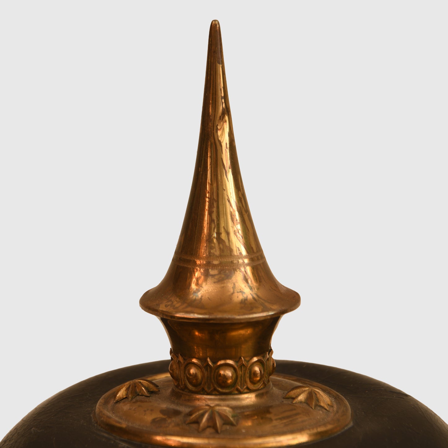 German WWI Saxon Weimar Infantry Officers Pickelhaube