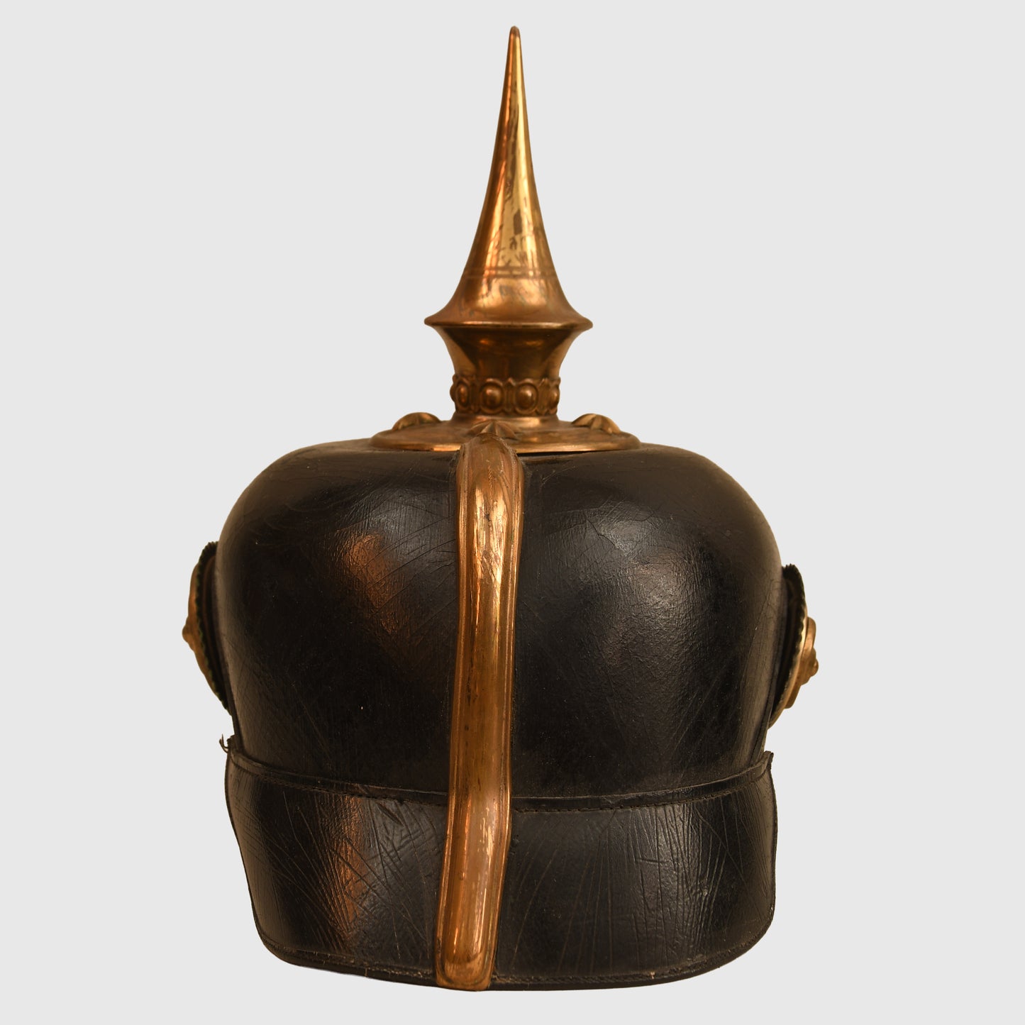 German WWI Saxon Weimar Infantry Officers Pickelhaube