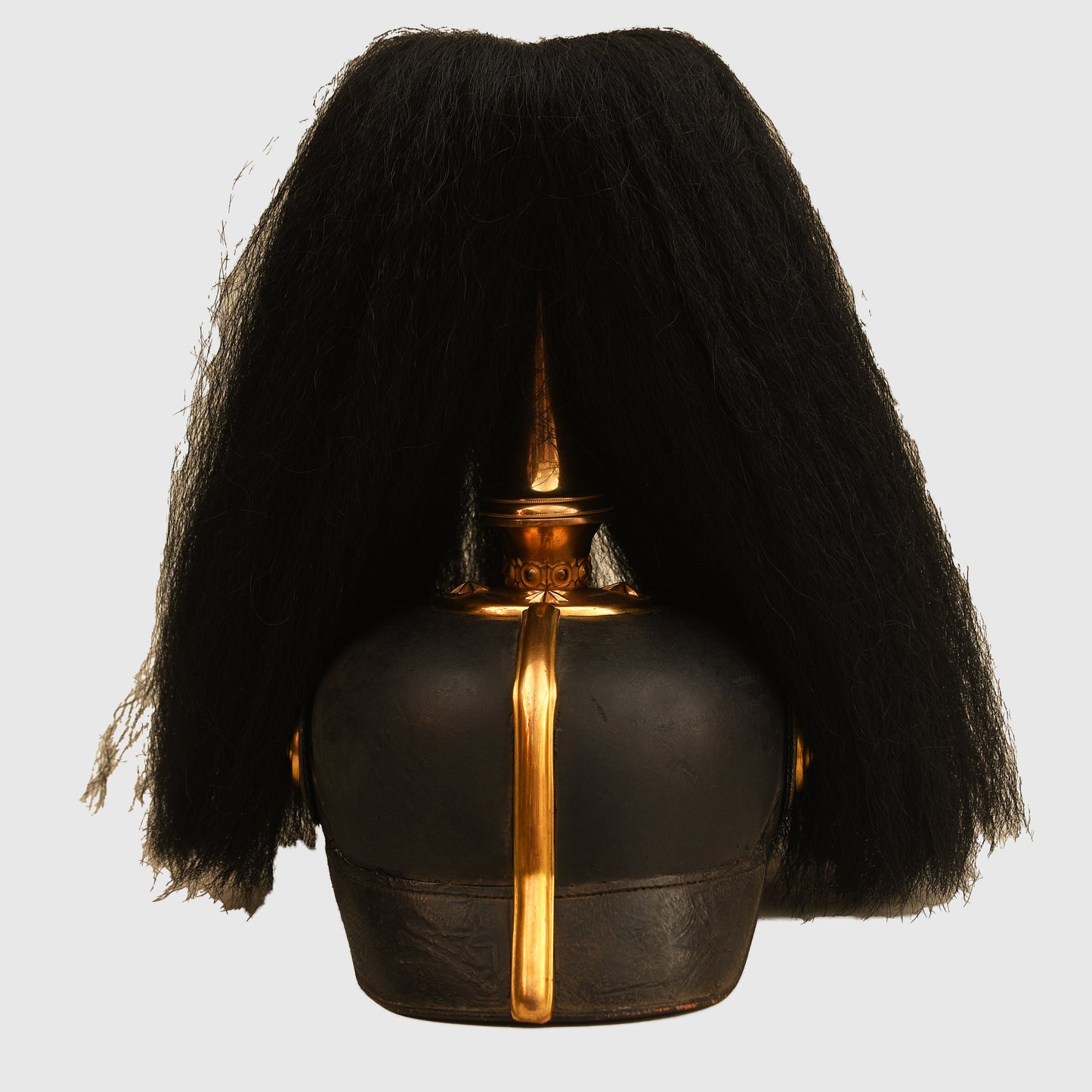 German WWI Prussian Fusilier Regiment No. 80 Officers Parade Helmet