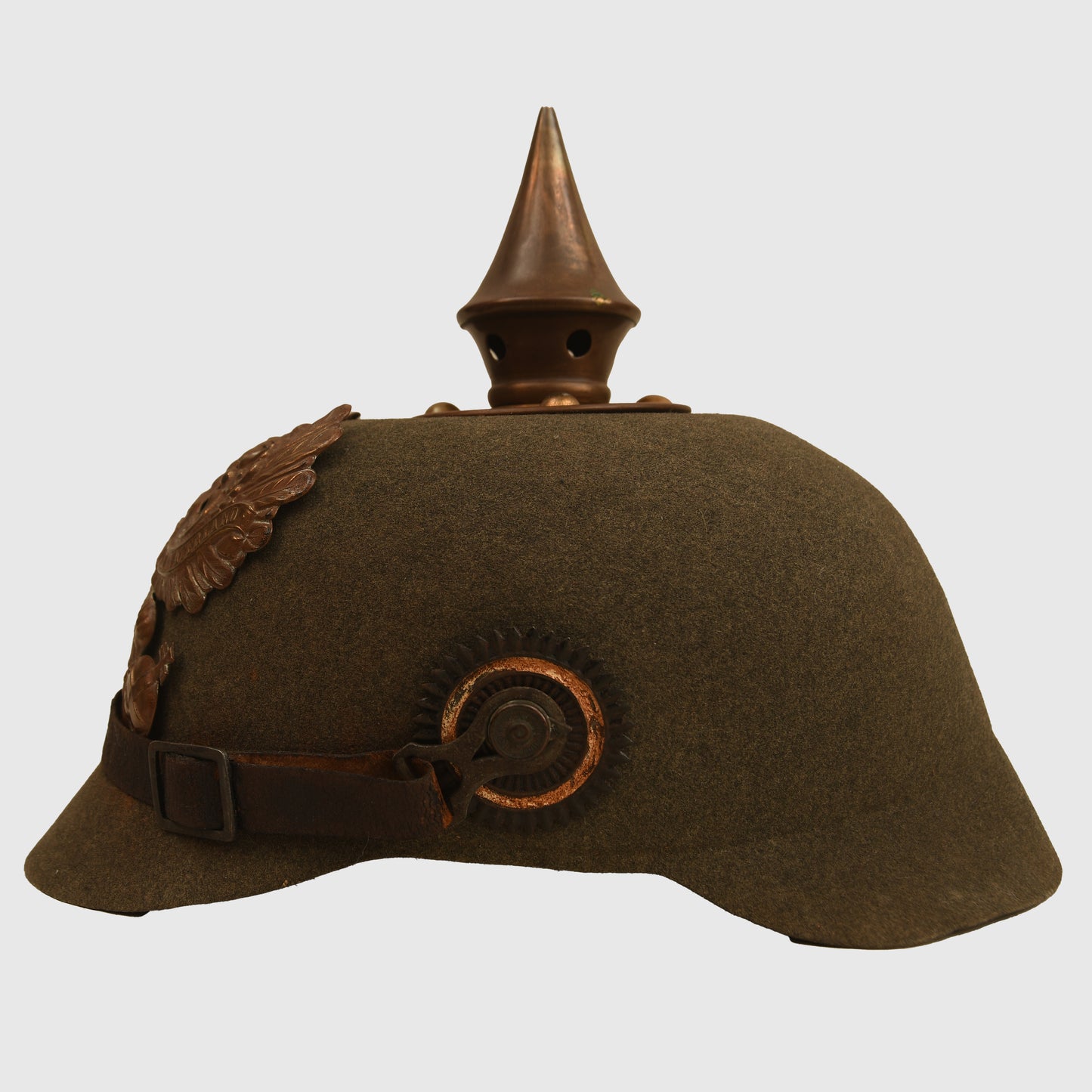 German WWI Felt Picklehaube with Original Cover