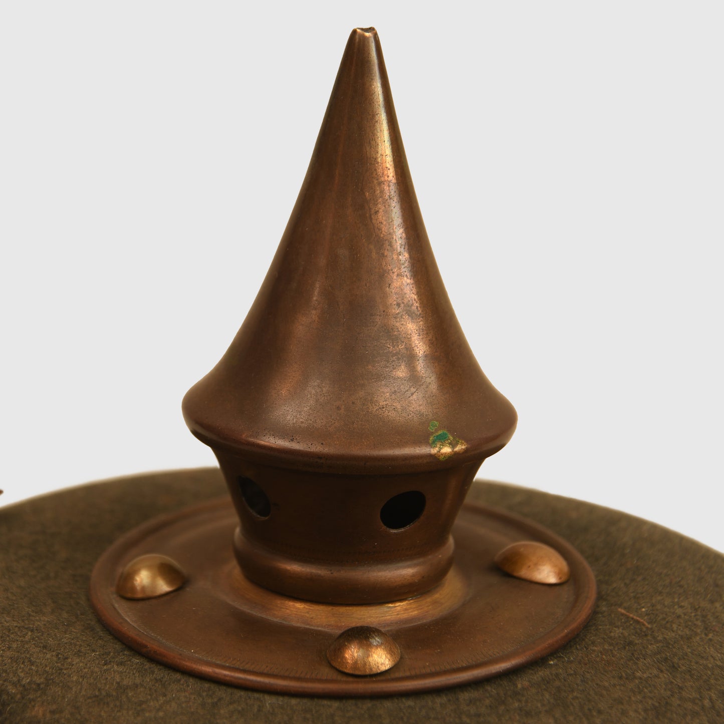German WWI Felt Picklehaube with Original Cover