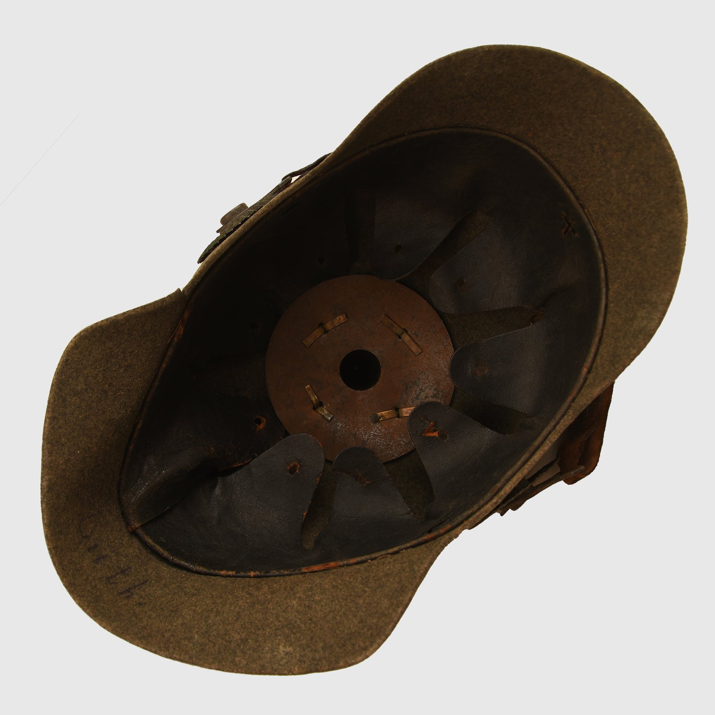 German WWI Felt Picklehaube with Original Cover