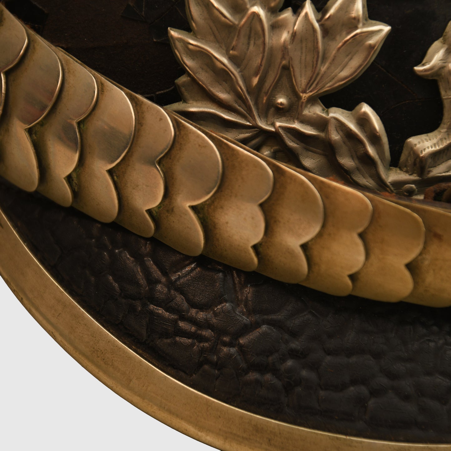 German WWI Hesse 23rd & 24th Dragoons Enlisted NCO Parade Pickelhaube