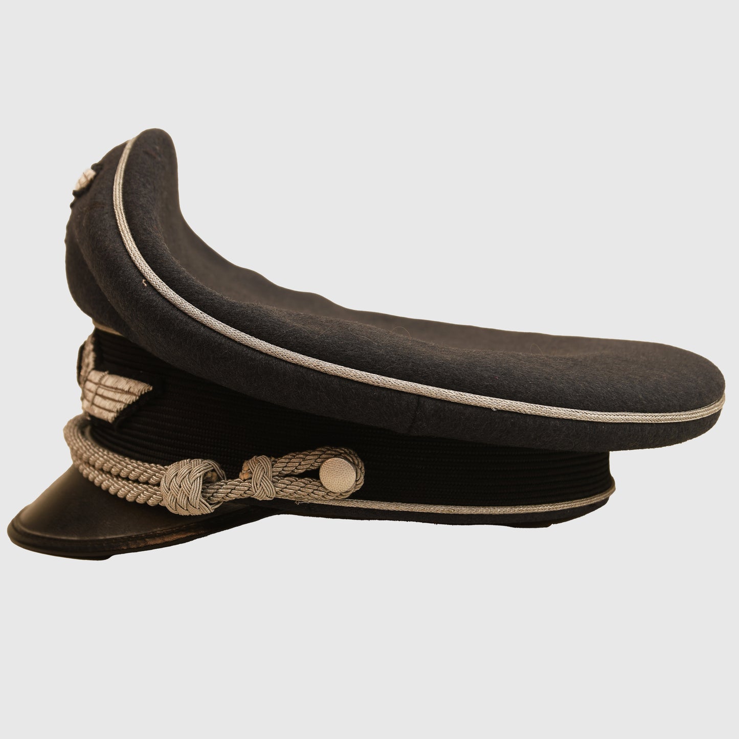 German WWII Luftwaffe Officers Visor Cap