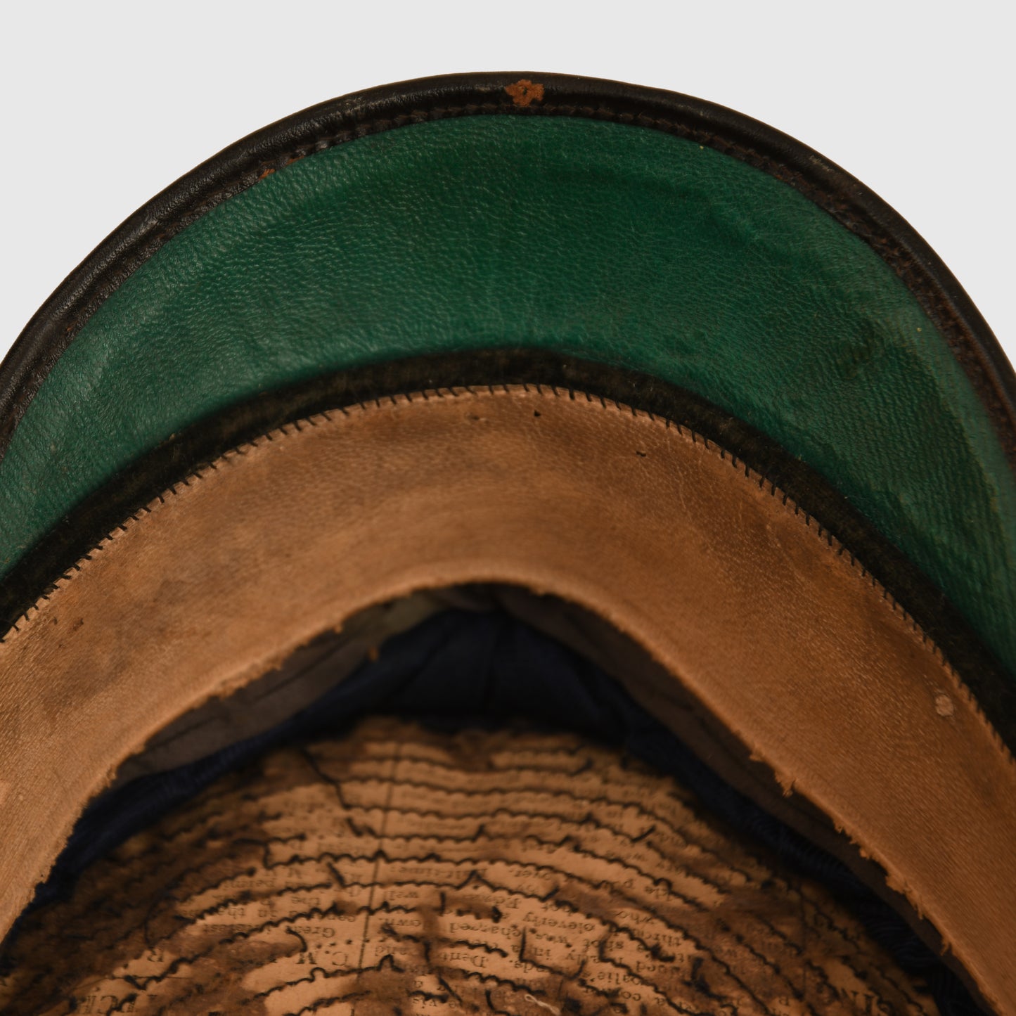 British WWI Royal Naval White Top Visor Cap