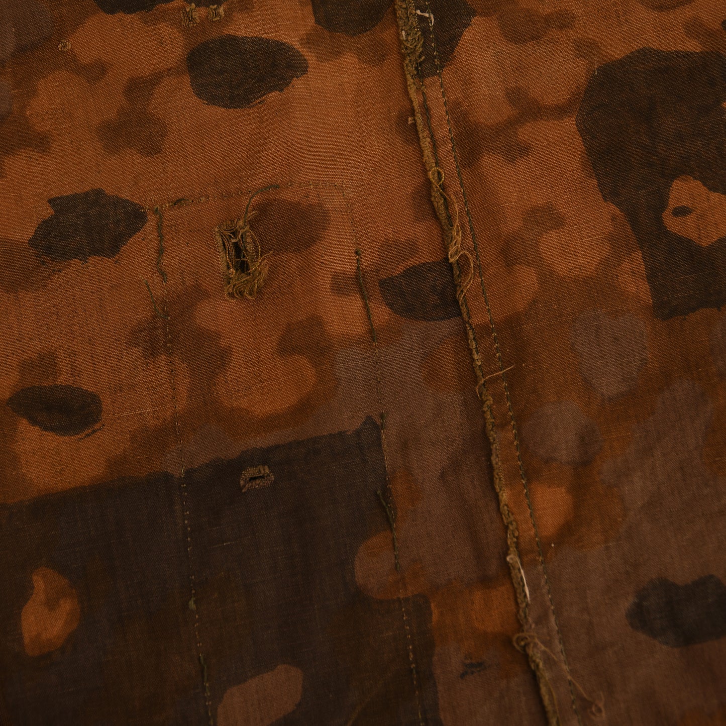 German WWII SS Camouflage Zeltbahn