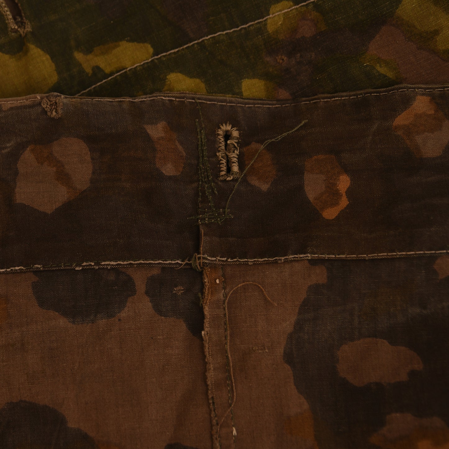 German WWII SS Camouflage Zeltbahn