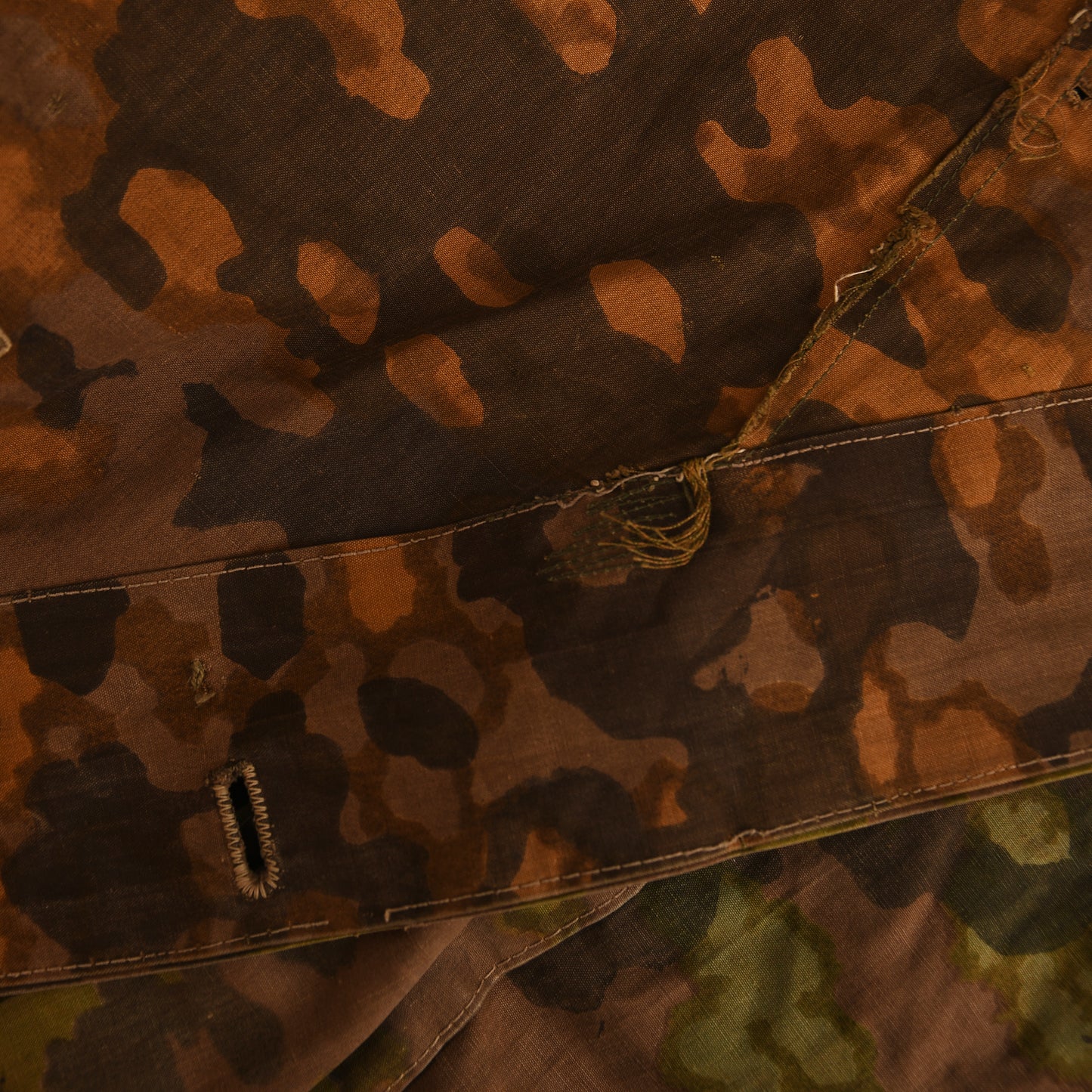 German WWII SS Camouflage Zeltbahn