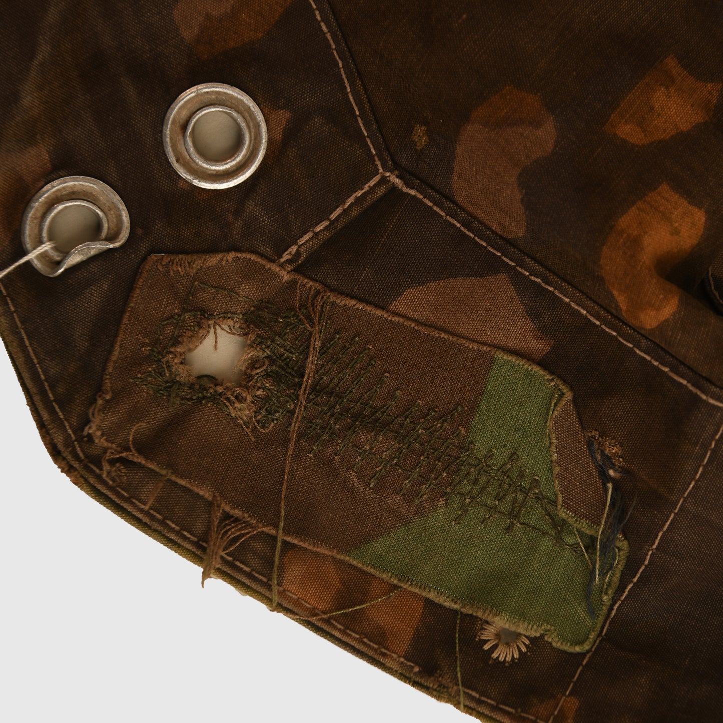 German WWII SS Camouflage Zeltbahn