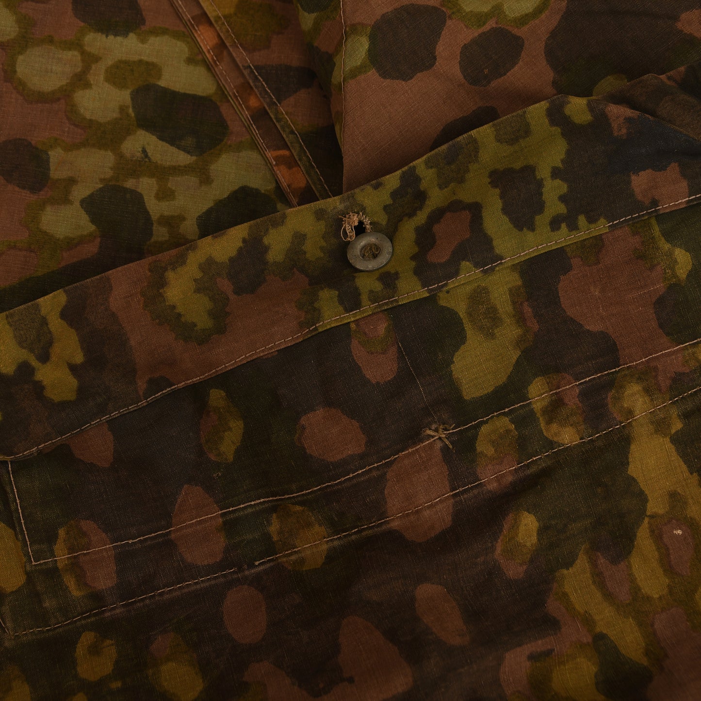 German WWII SS Camouflage Zeltbahn