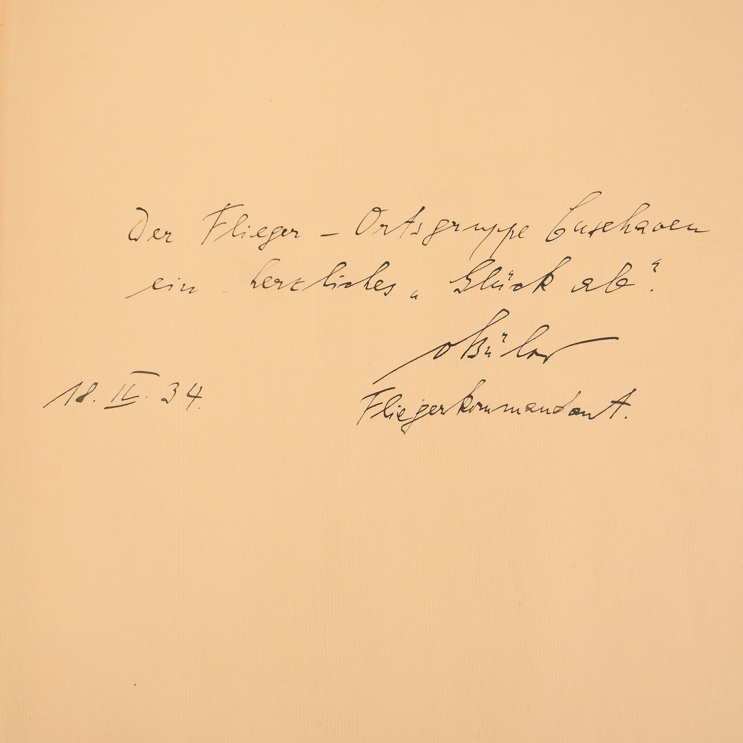 German WWII DLV Presentation Document