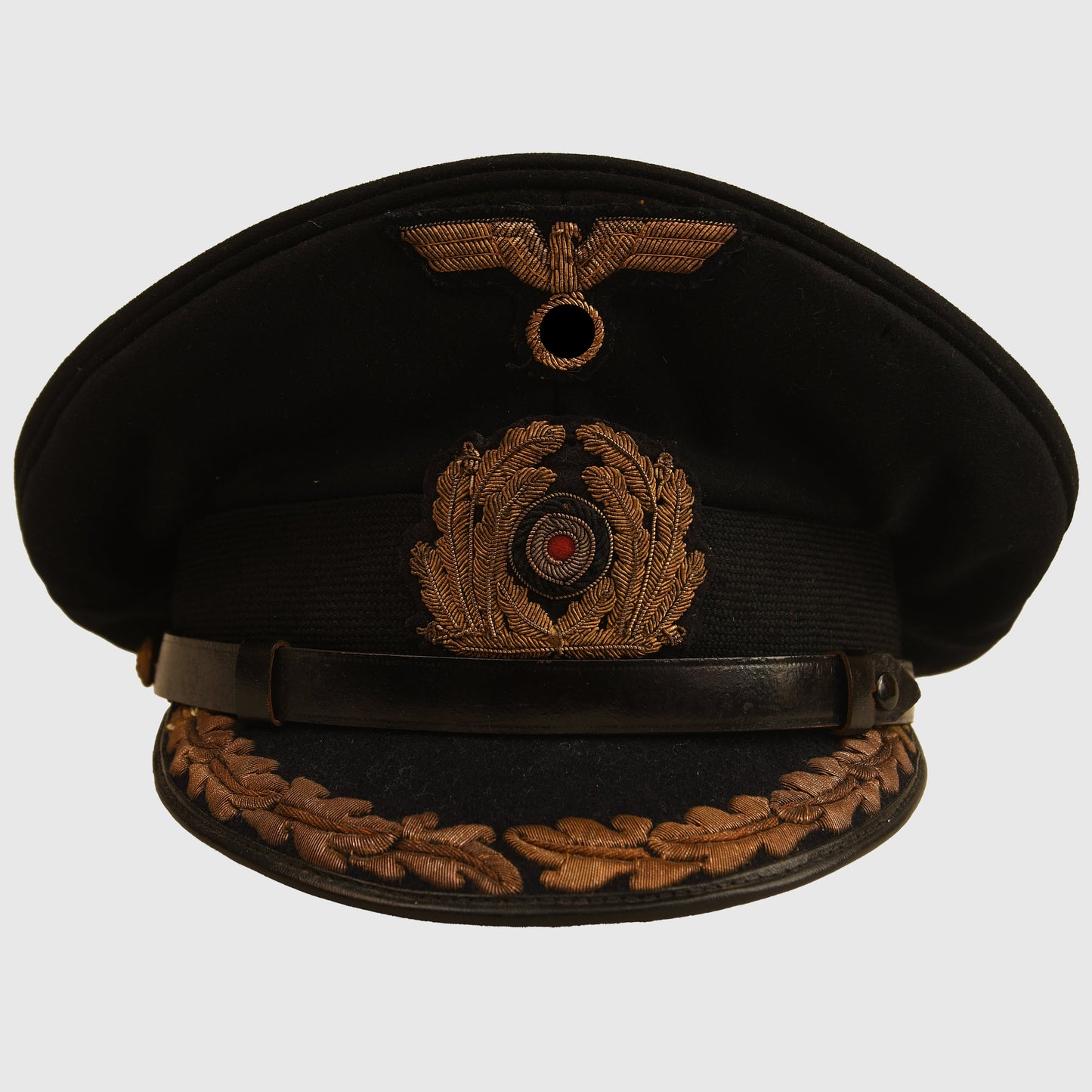 German WWII Kriegsmarine Captain And Above Visor Cap