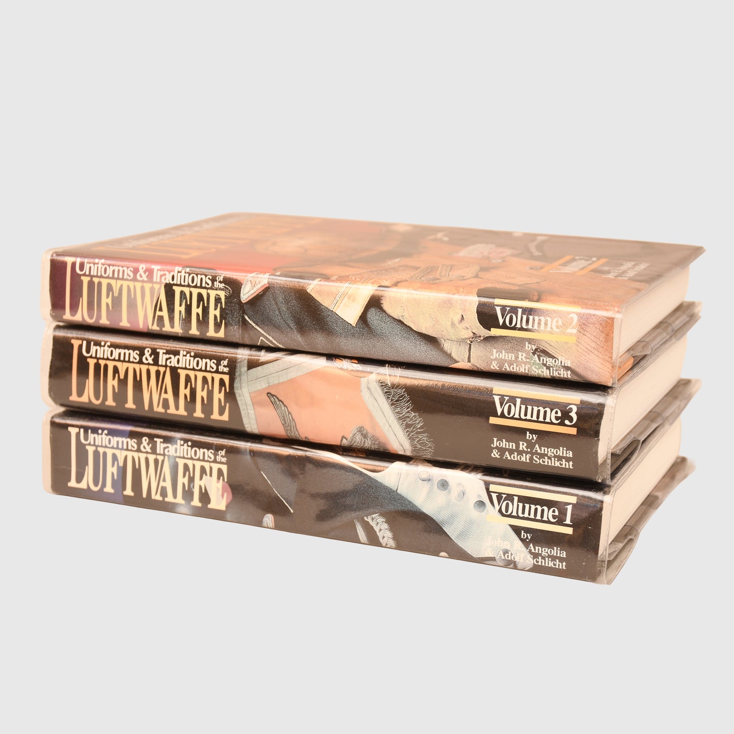 GERMAN WWII UNIFORMS & TRADITIONS OF THE LUFTWAFFE VOLUMES 1,2 AND 3