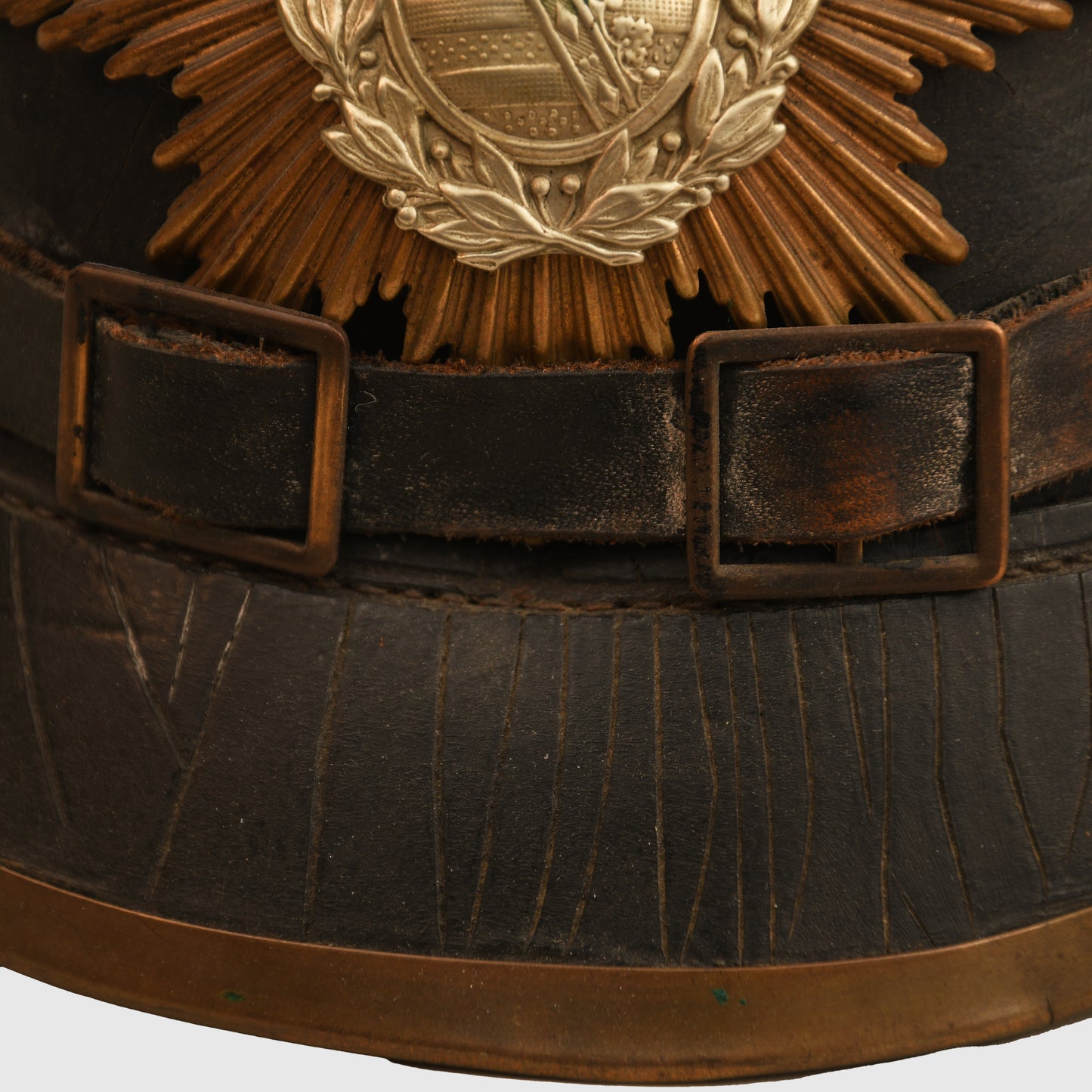 German WWI Saxon Enlisted Mans Pickelhaube