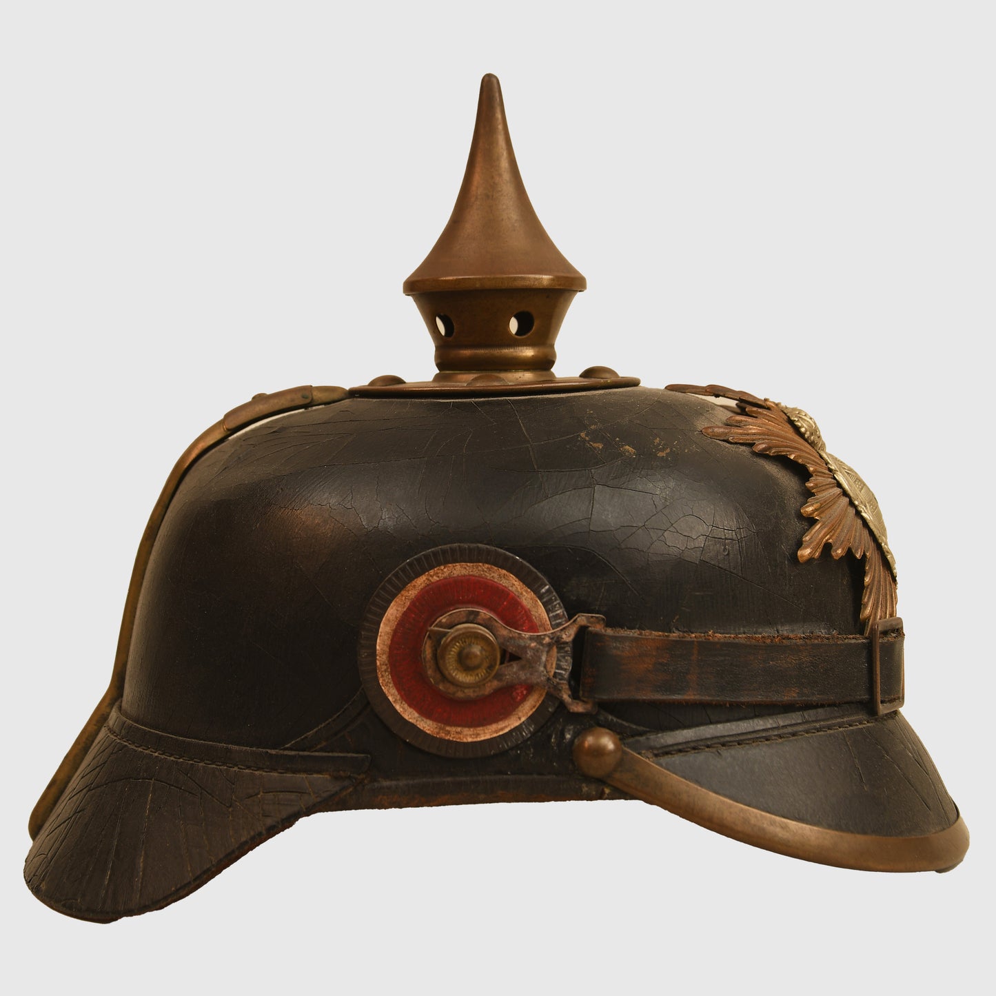 German WWI Saxon Enlisted Mans Pickelhaube