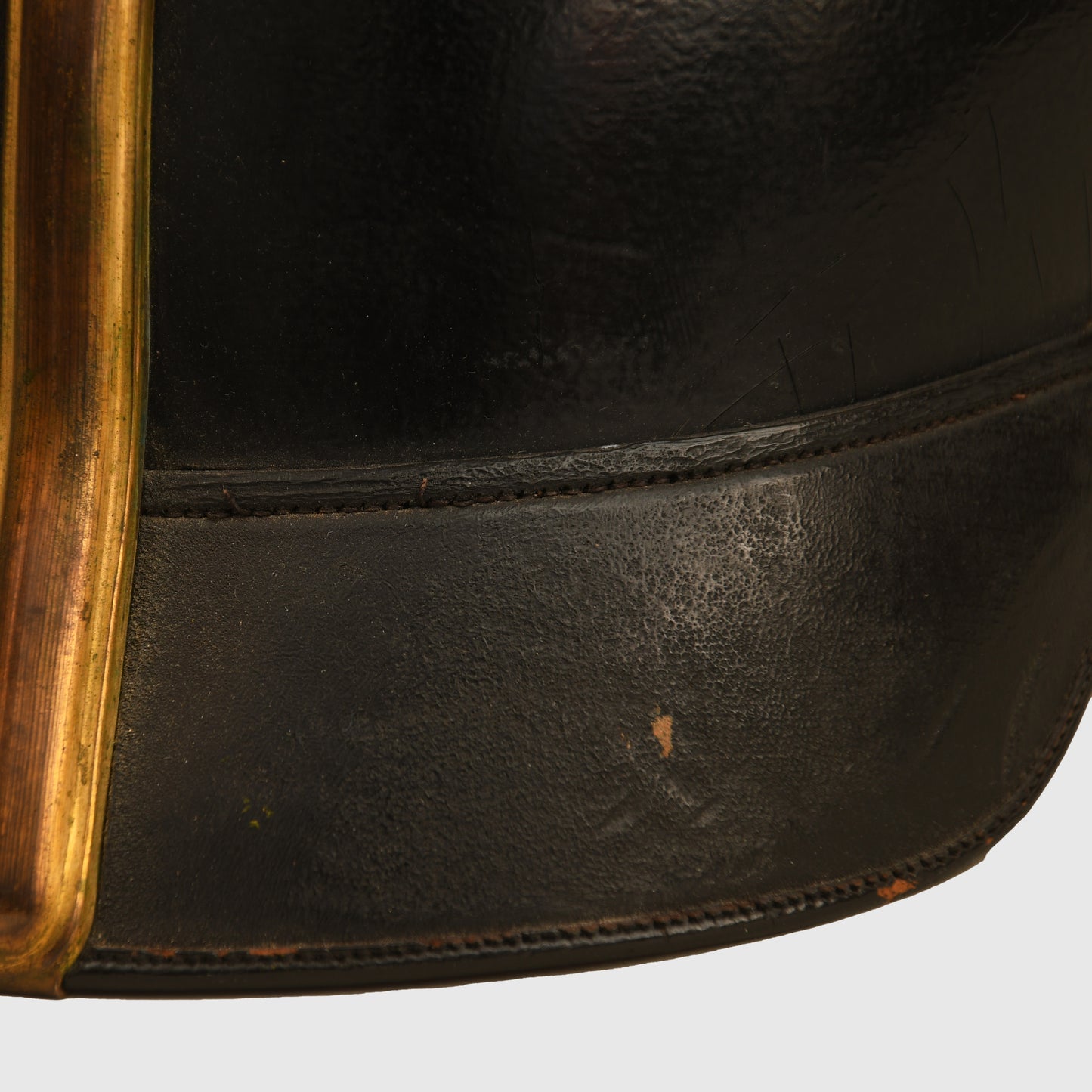 German WWI Prussian Foot Artillery Reserve Officers Helmet with Cover