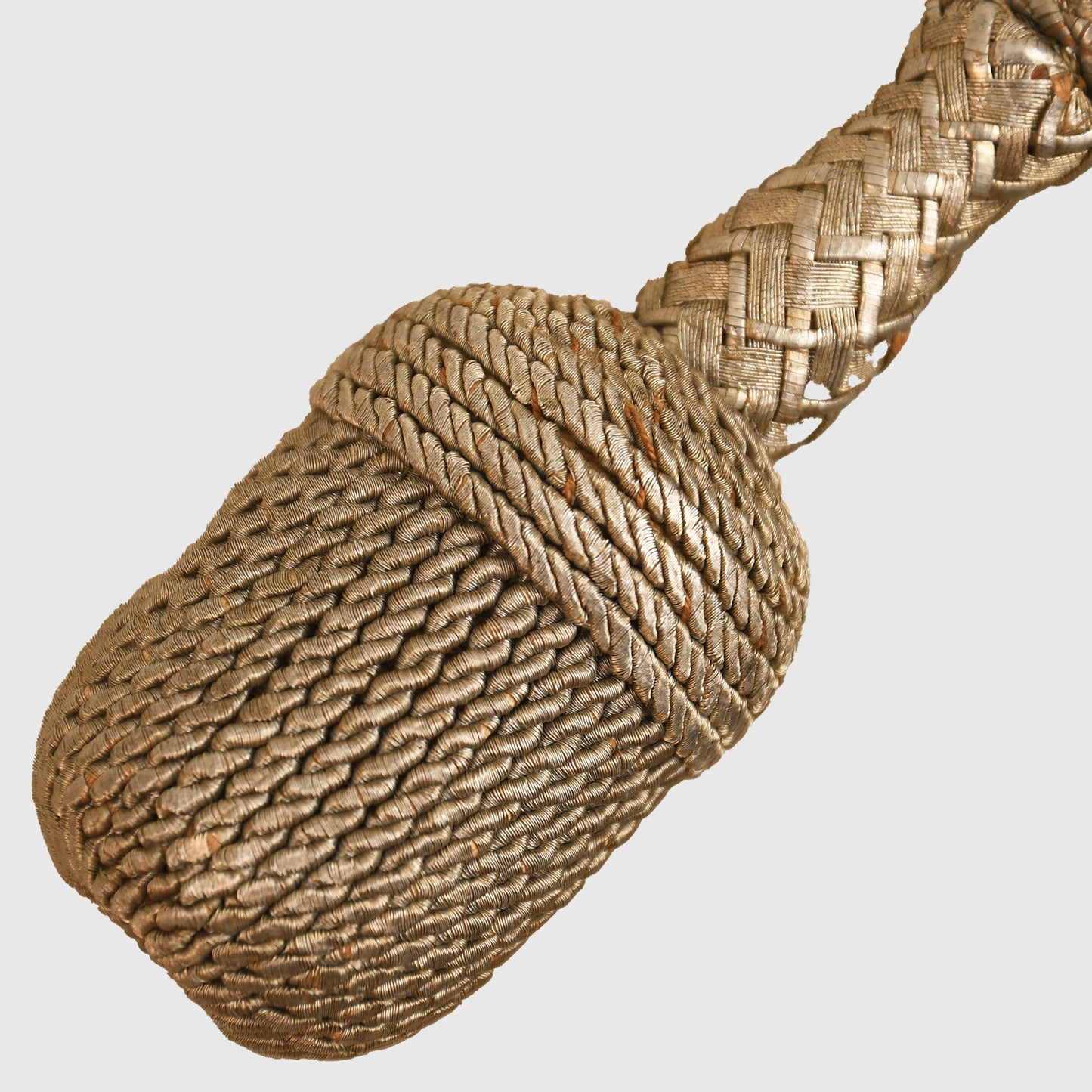 German WWII Red Cross Officials Display Piece with Straps and Knot