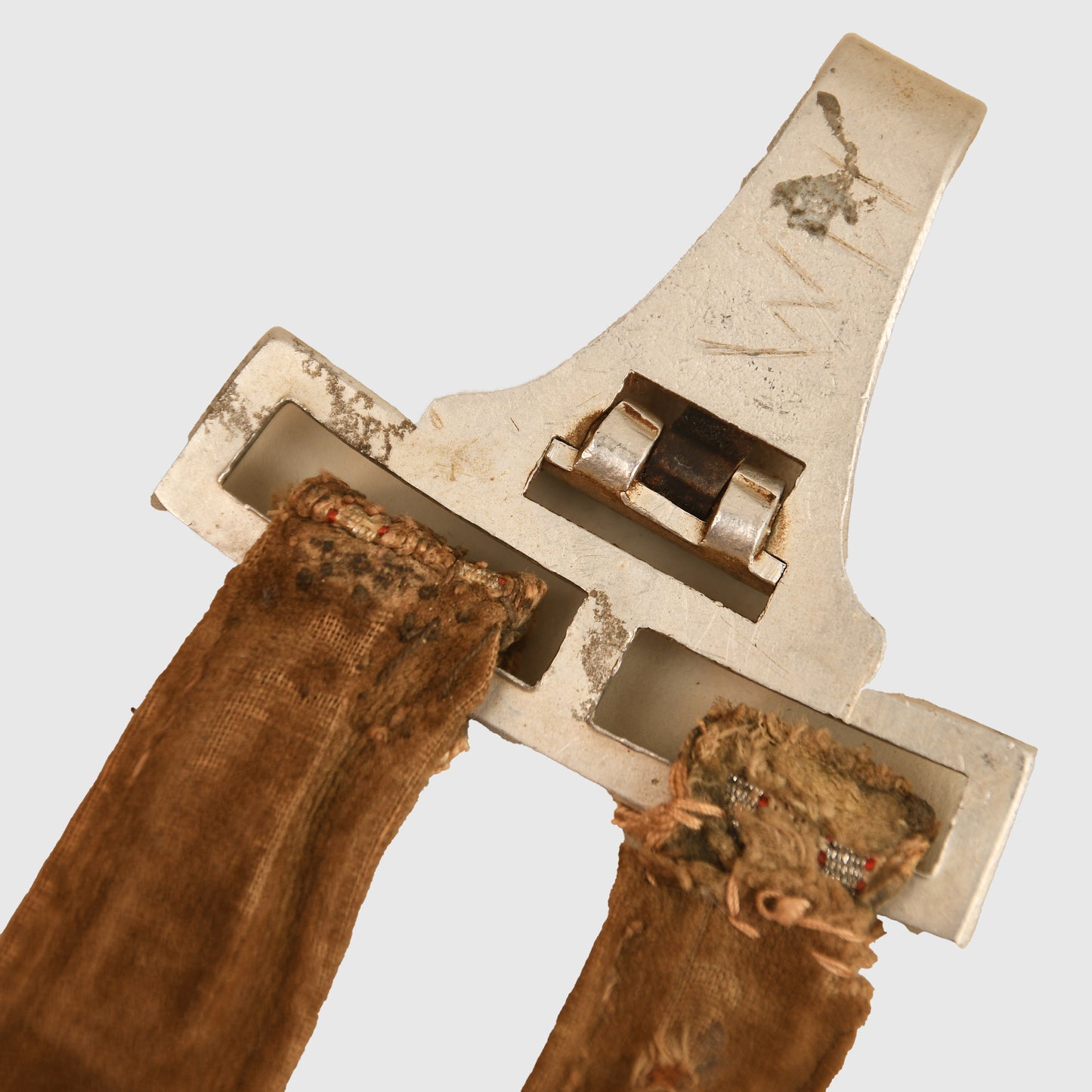 German WWII Red Cross Officials Display Piece with Straps and Knot